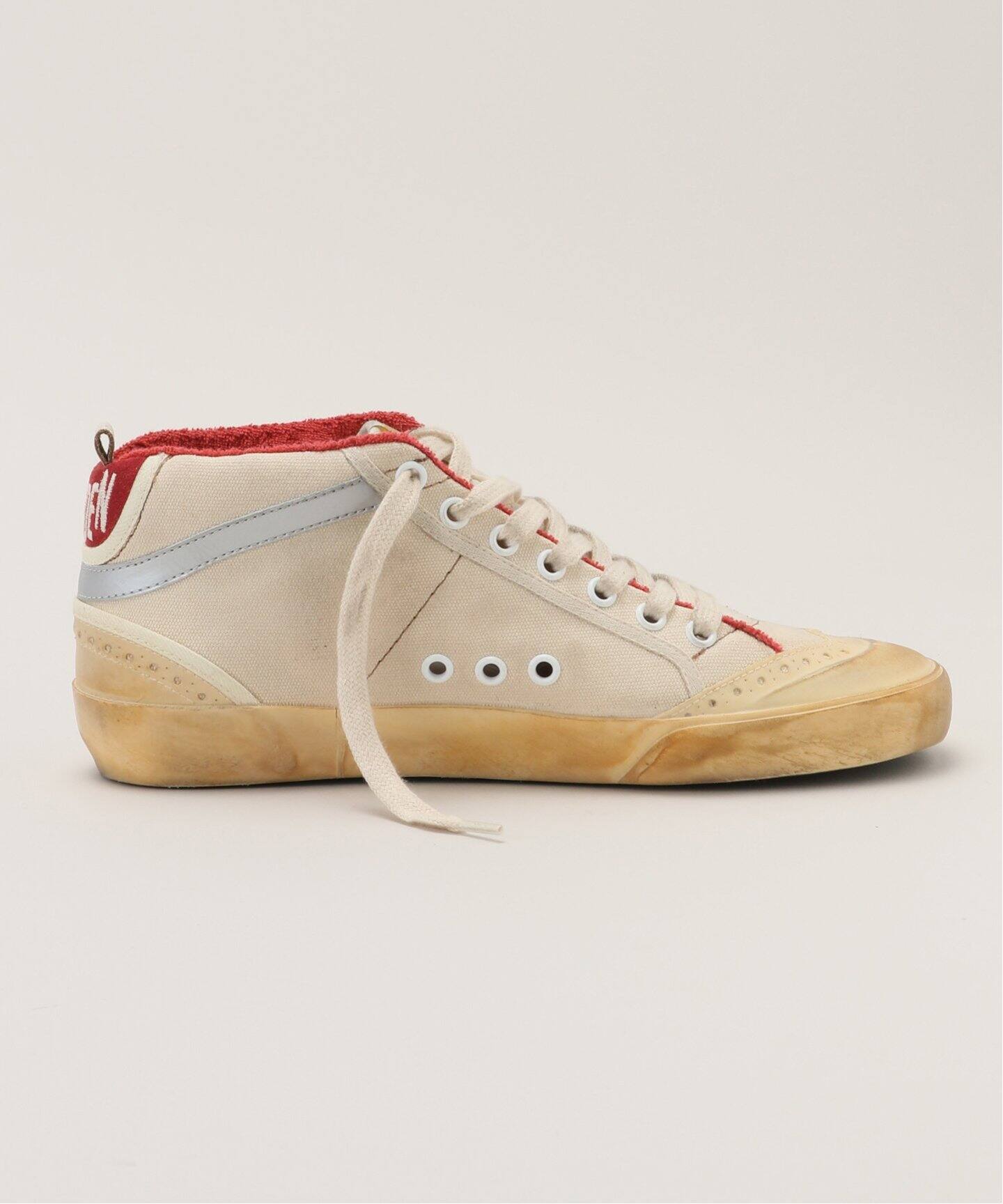 GOLDEN GOOSE / ゴールデングース】MID STAR CANVAS SNEAKER 