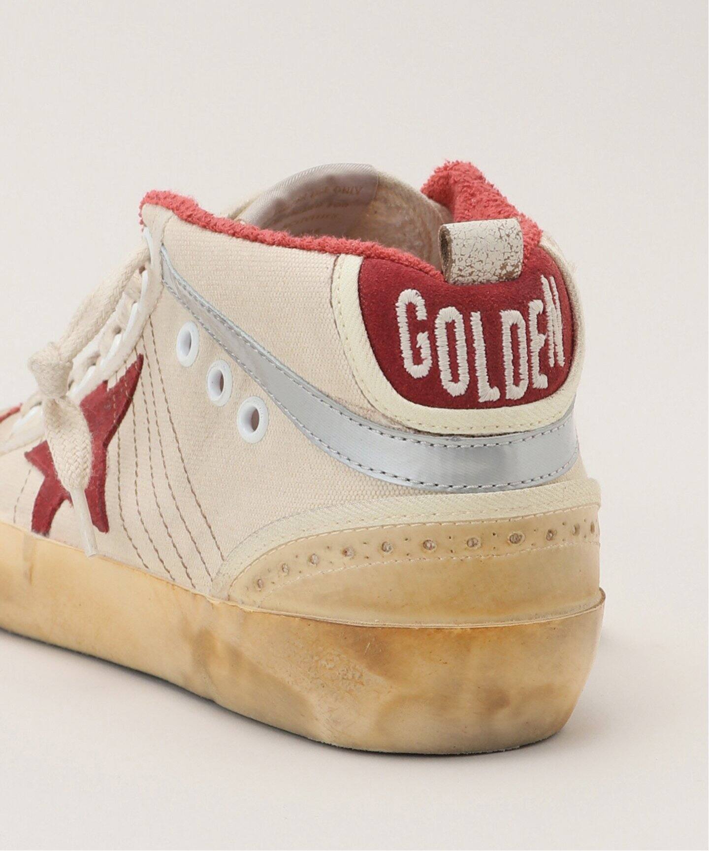 GOLDEN GOOSE / ゴールデングース】MID STAR CANVAS SNEAKER 