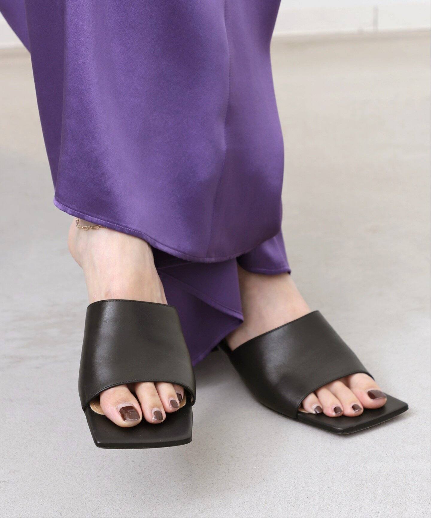 PELLICO/ペリーコ】 Square toe Sandal 3.5cm（サンダル）｜L  