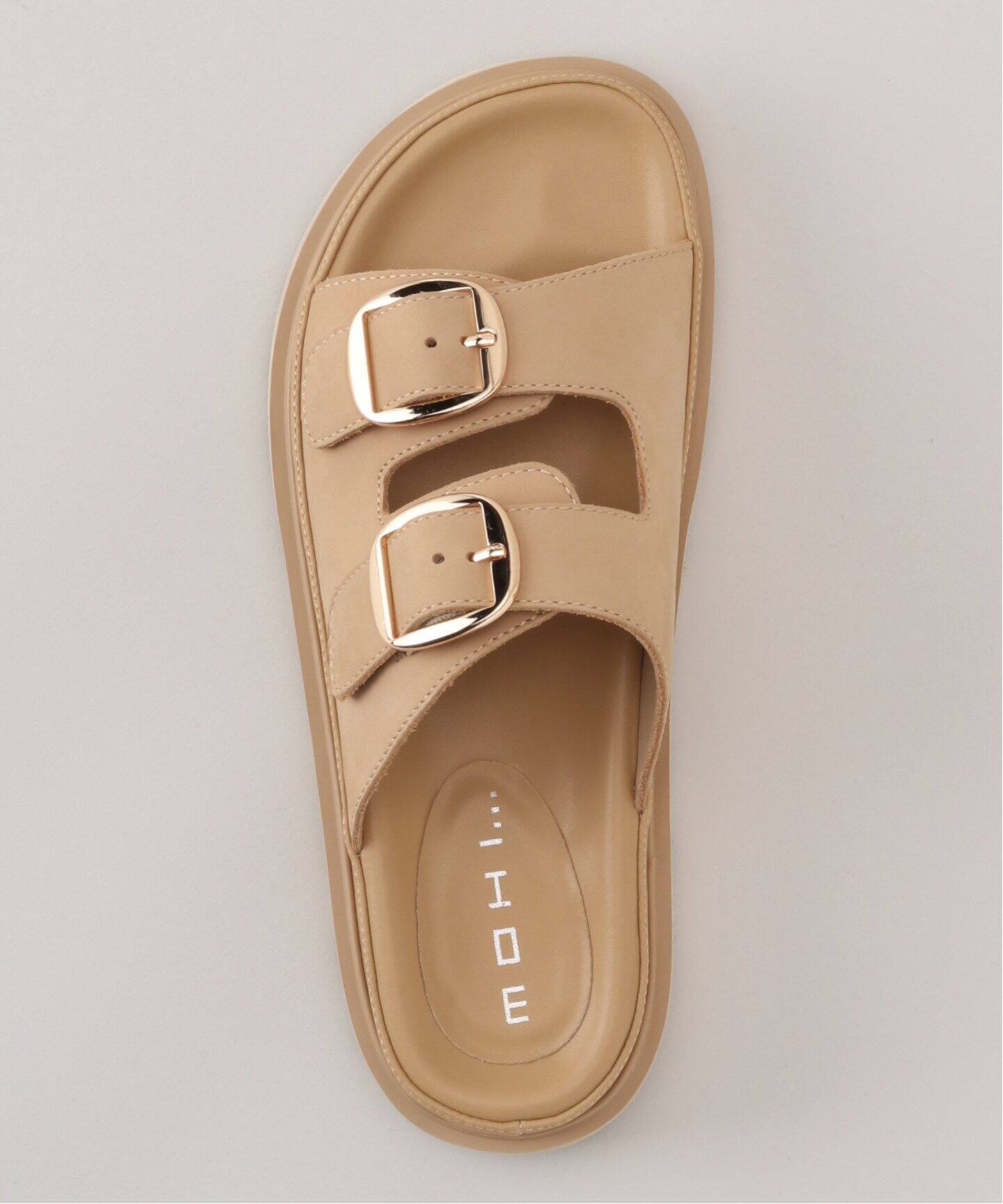 MOHI/モヒ】GOLD BUCKLE SANDAL（サンダル）｜L
