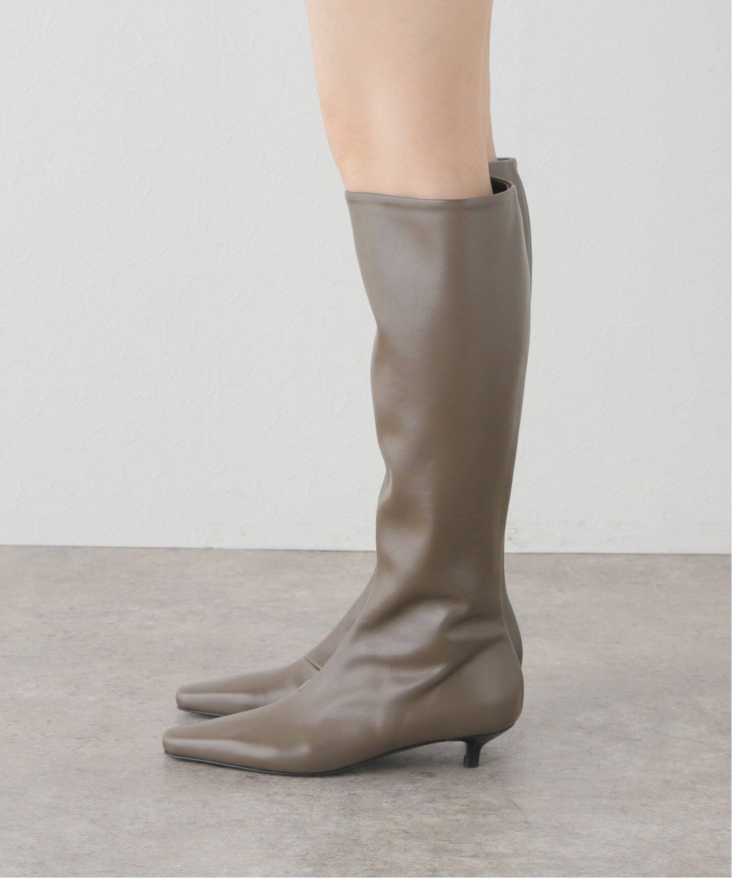TOTEME/トーテム】 THE SLIM KNEE-HIGH BOOT（ロングブーツ）｜L 
