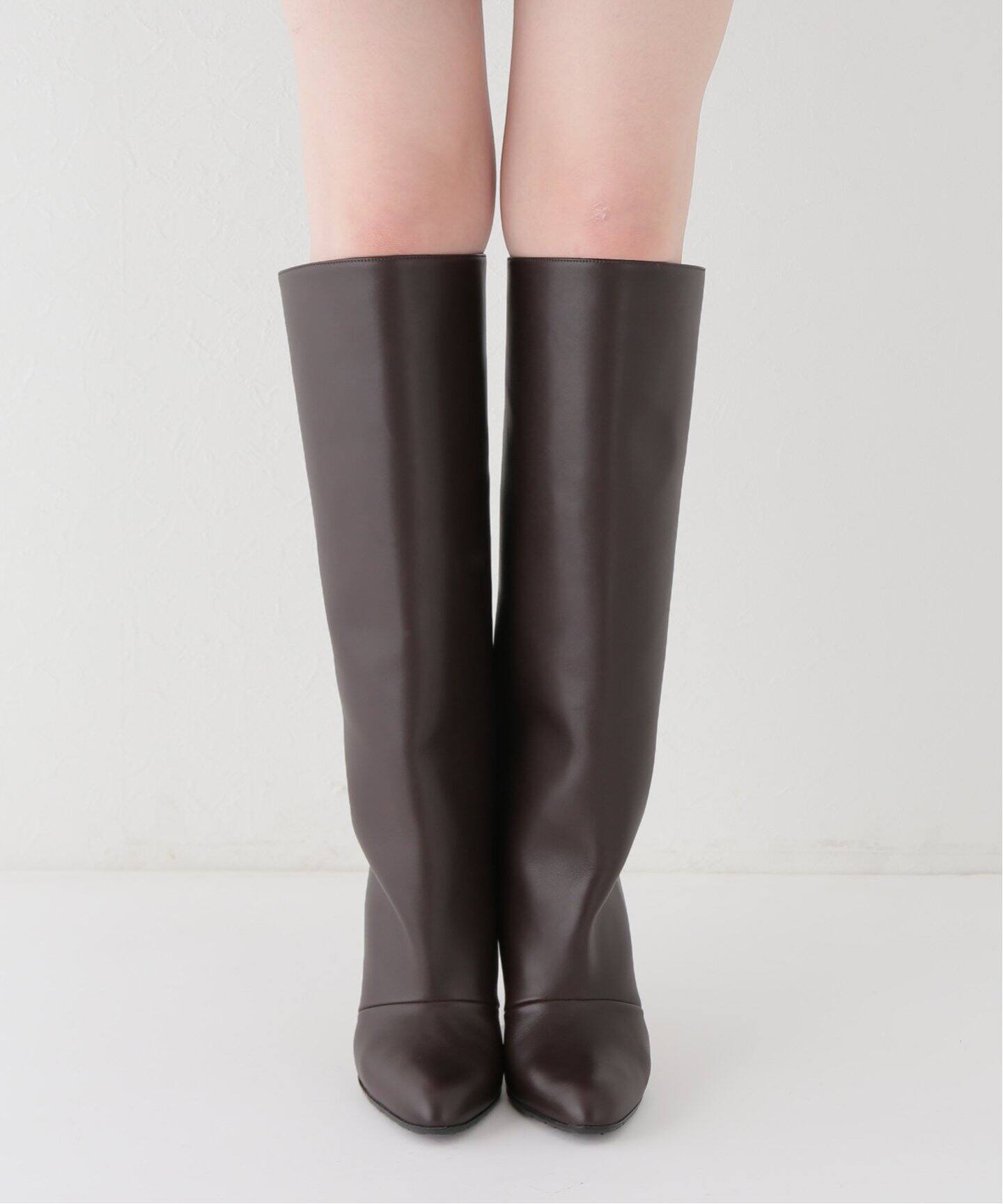MANOLO BLAHNIK/マノロ ブラニク】KHOMOBI 9cm HEEL LONG BOO（ロング 