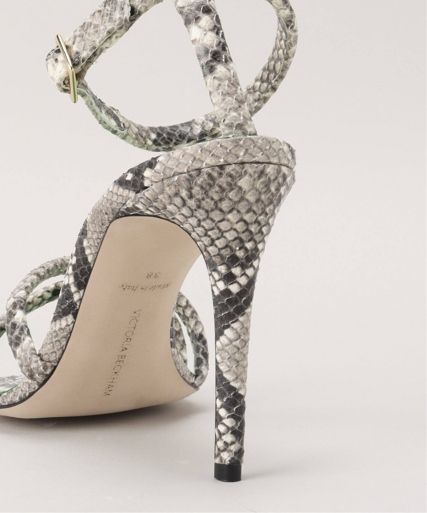 VICTORIA BECKHAM/ヴィクトリアベッカム】Python Sandals（サンダル 