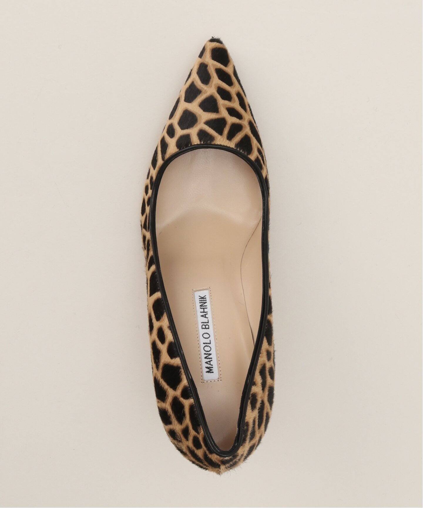 マノロブラニクAsproバックストラップパンプス36.5 エナメルブラック黒  