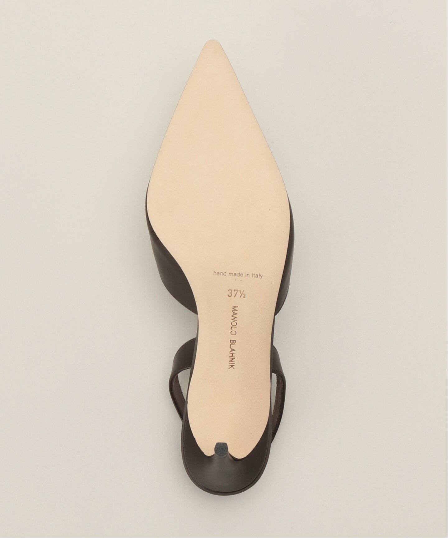 MANOLO BLAHNIK/マノロブラニク】 HOMERASLI BACK STRAP（パンプス  