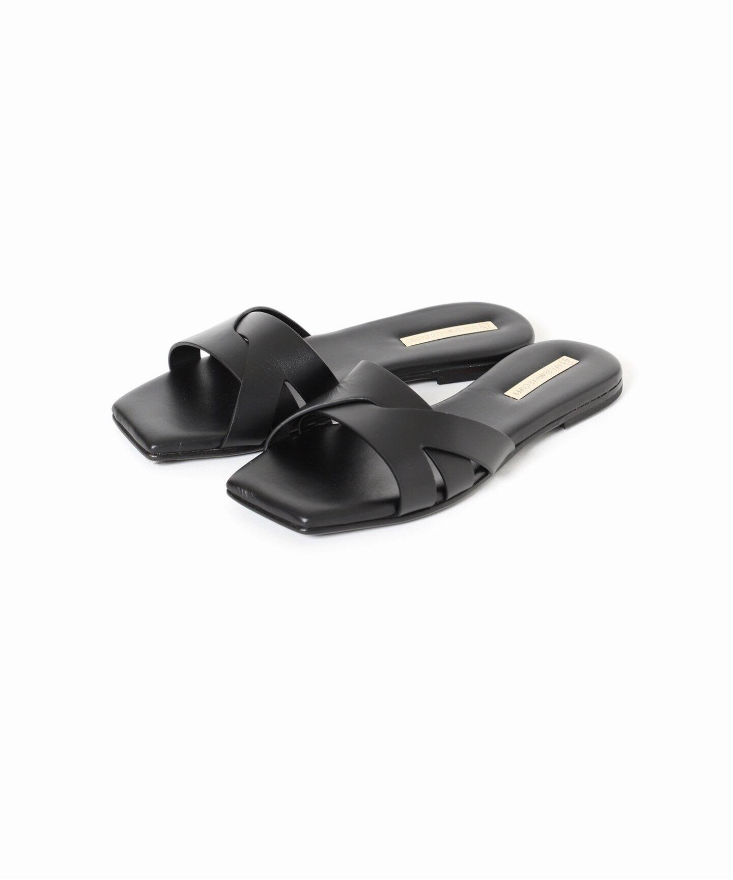 DEA SANDALS CAPRI】FLAT SQUARE SANDAL（サンダル）｜L