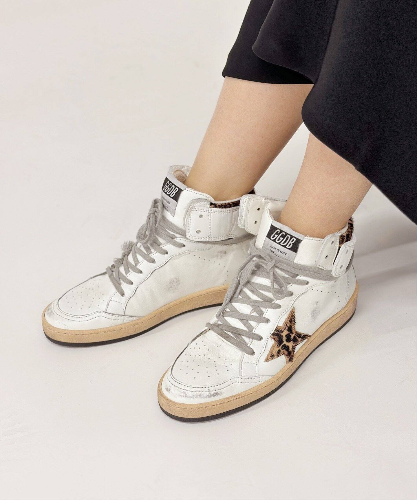 GOLDEN GOOSE / ゴールデングース】SKY STAR leopard（スニーカー  