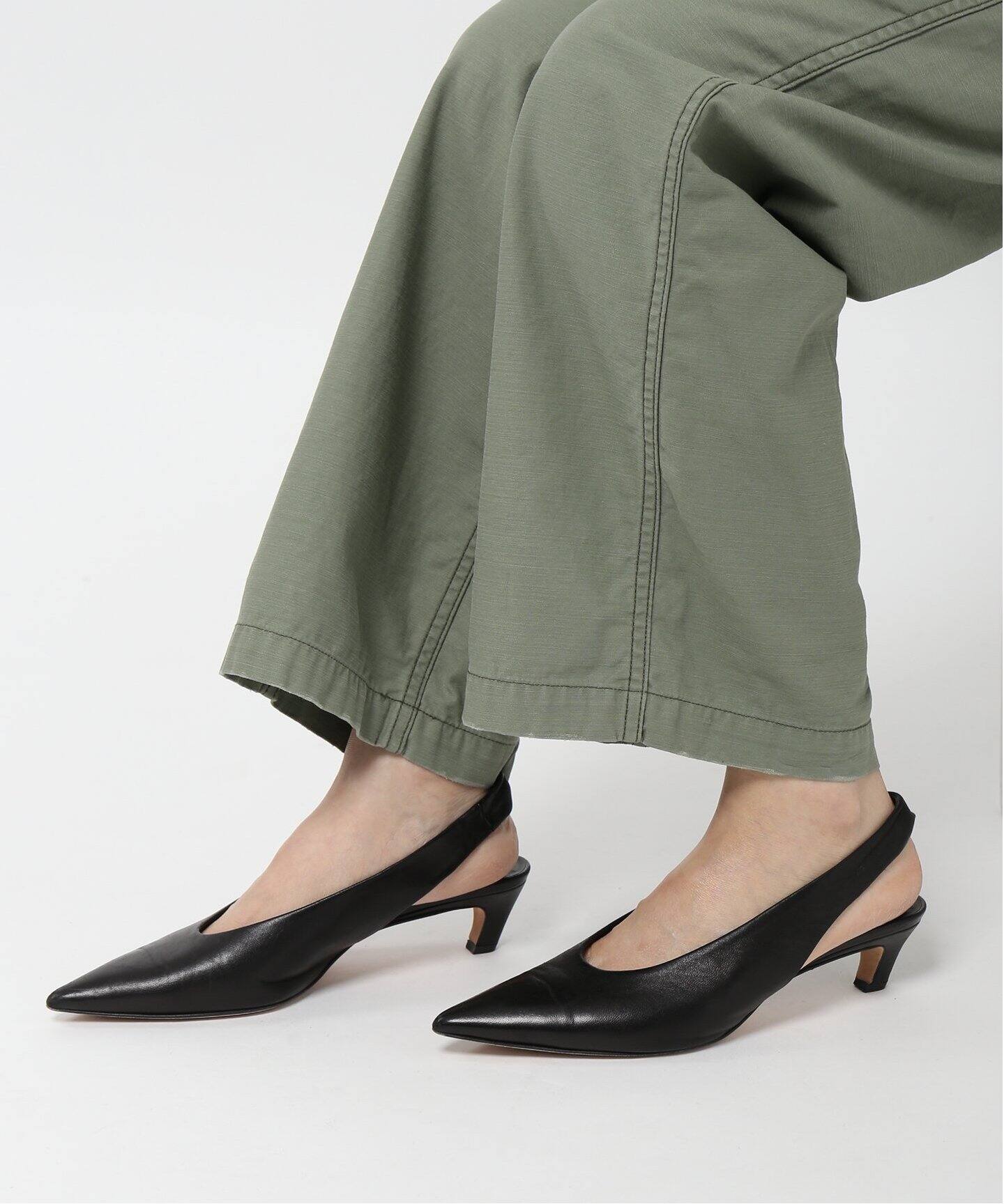 BRENTA/ブレンタ】4cm Back strap pumps（パンプス）｜AP STUDIO 