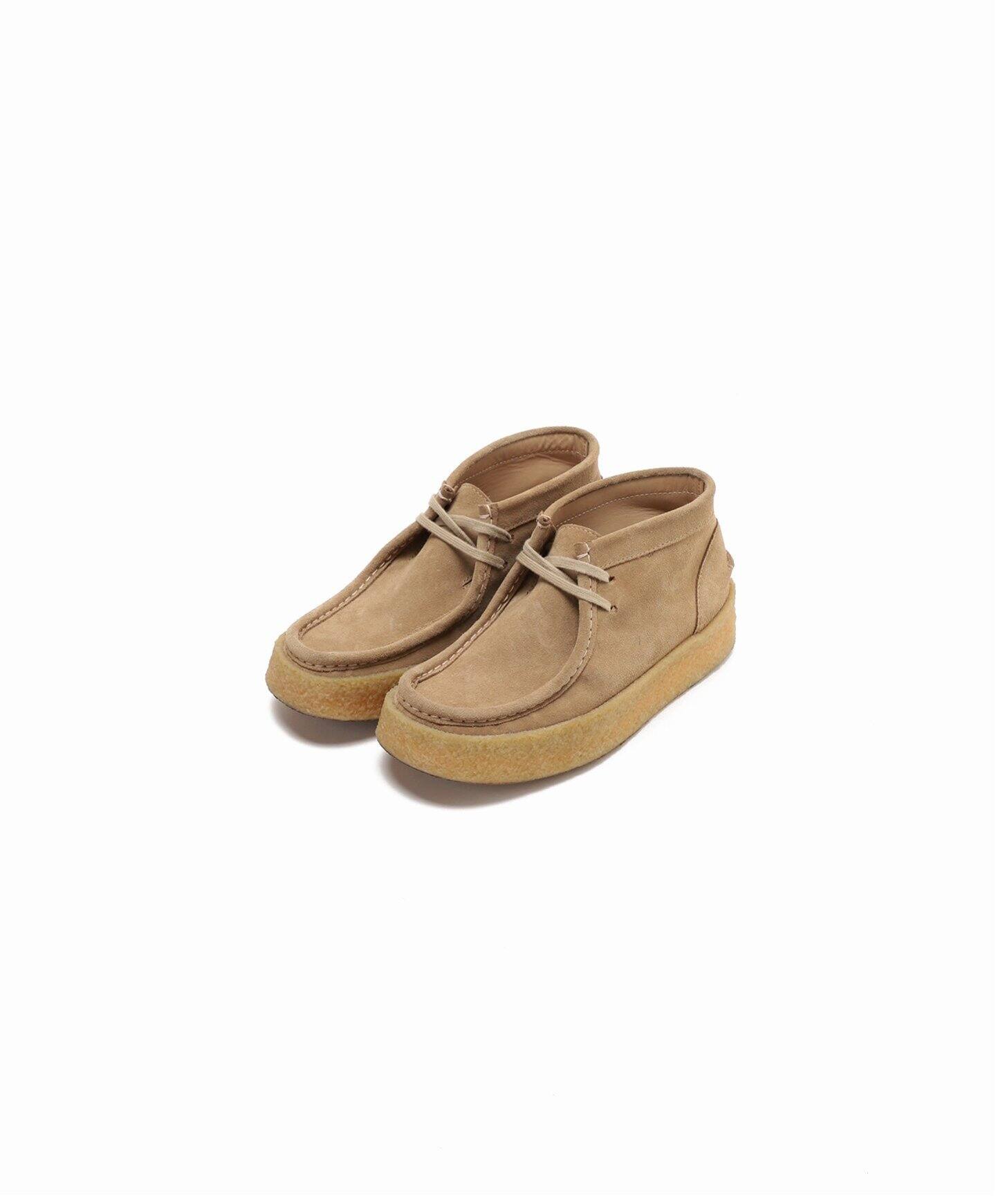 CONTRADA CAUCCIU】別注 スエードモカシン（Beige）（ブーティ