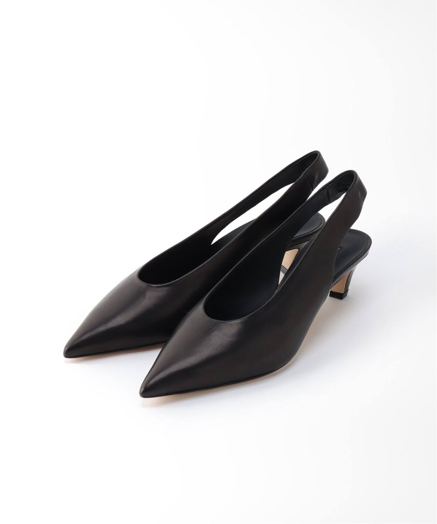 BRENTELLA /ブレンテッラ】4cm Back strap pumps（パンプス）｜AP 