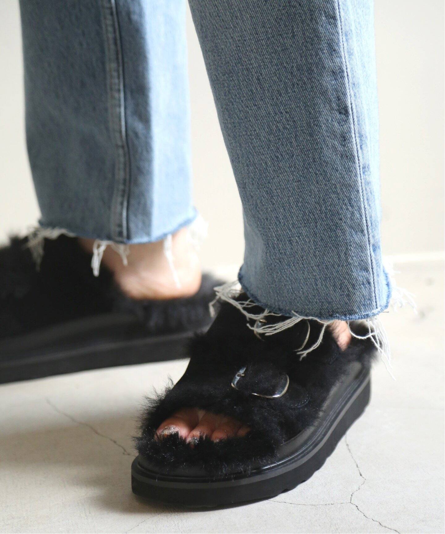 追加）【MOHI / モヒ】2buckle far sandal（サンダル）｜AP STUDIO  