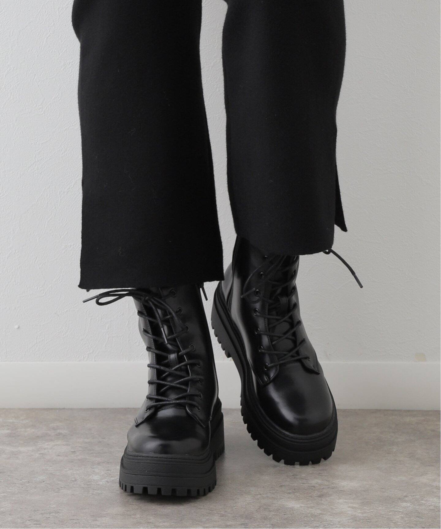 レースアップブーツ（その他シューズ）｜B.C STOCK（ベーセーストック  