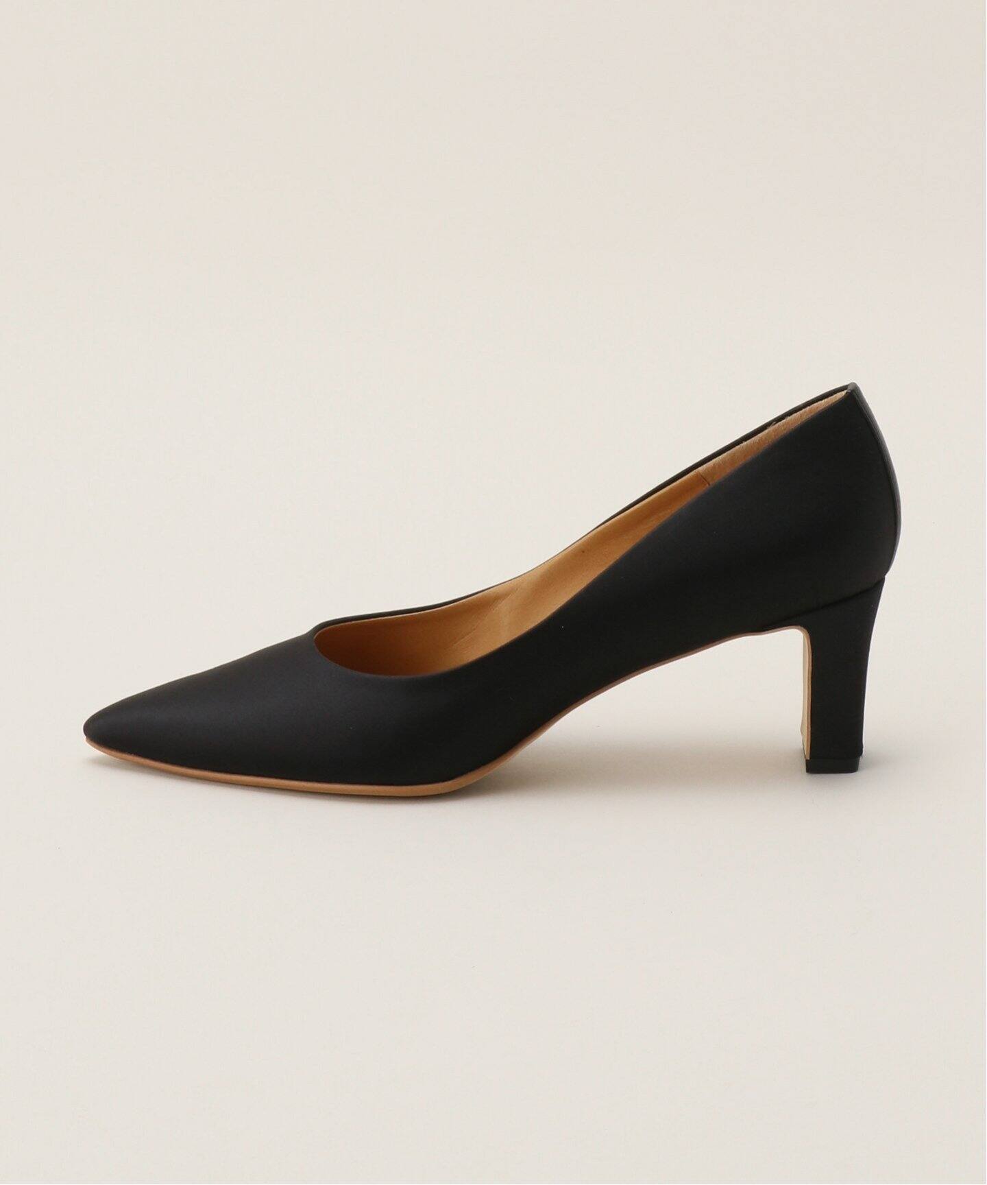 KATIM(カチム)】black satin pumps（パンプス）｜EDIT.FOR LULU 