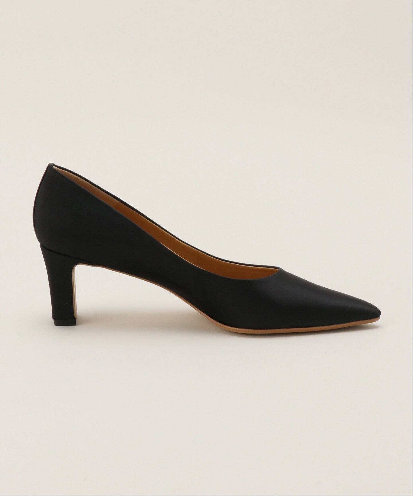 KATIM(カチム)】black satin pumps（パンプス）｜EDIT.FOR LULU 