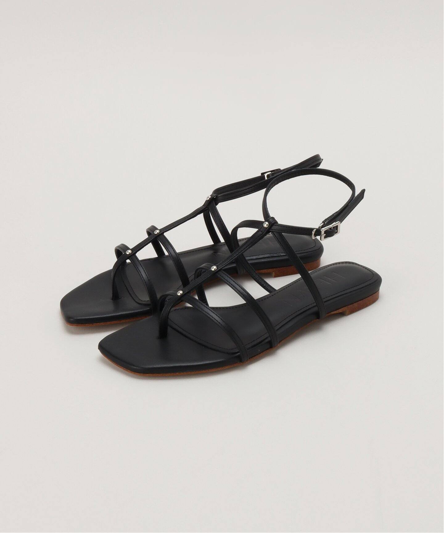 HEWN/ヒューン】Sq strap ankle サンダル（サンダル）｜IENA（イエナ 