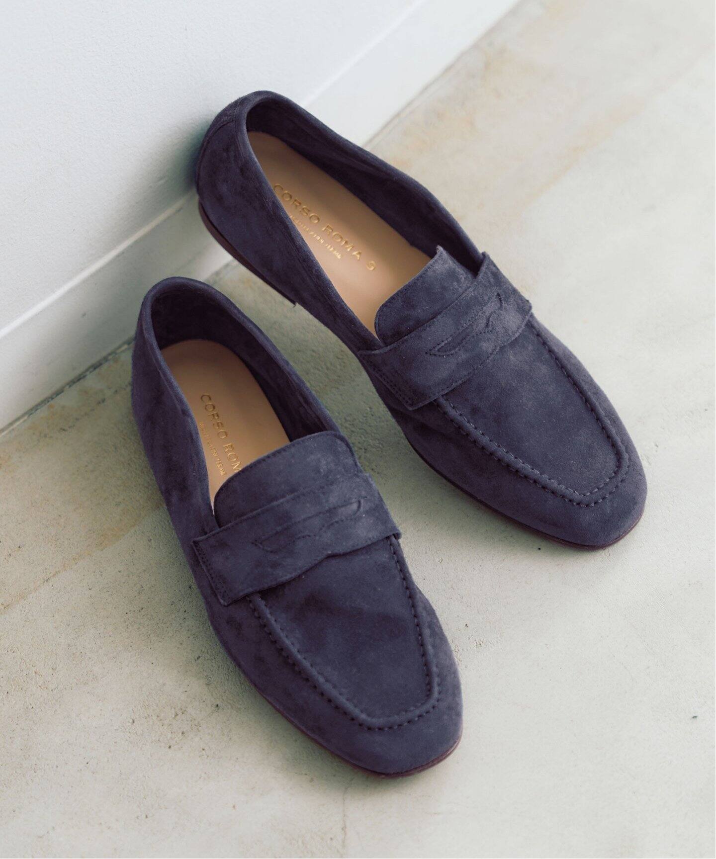 CORSO ROMA 9/コルソローマノーヴェ】ソフトローファー（ローファー  