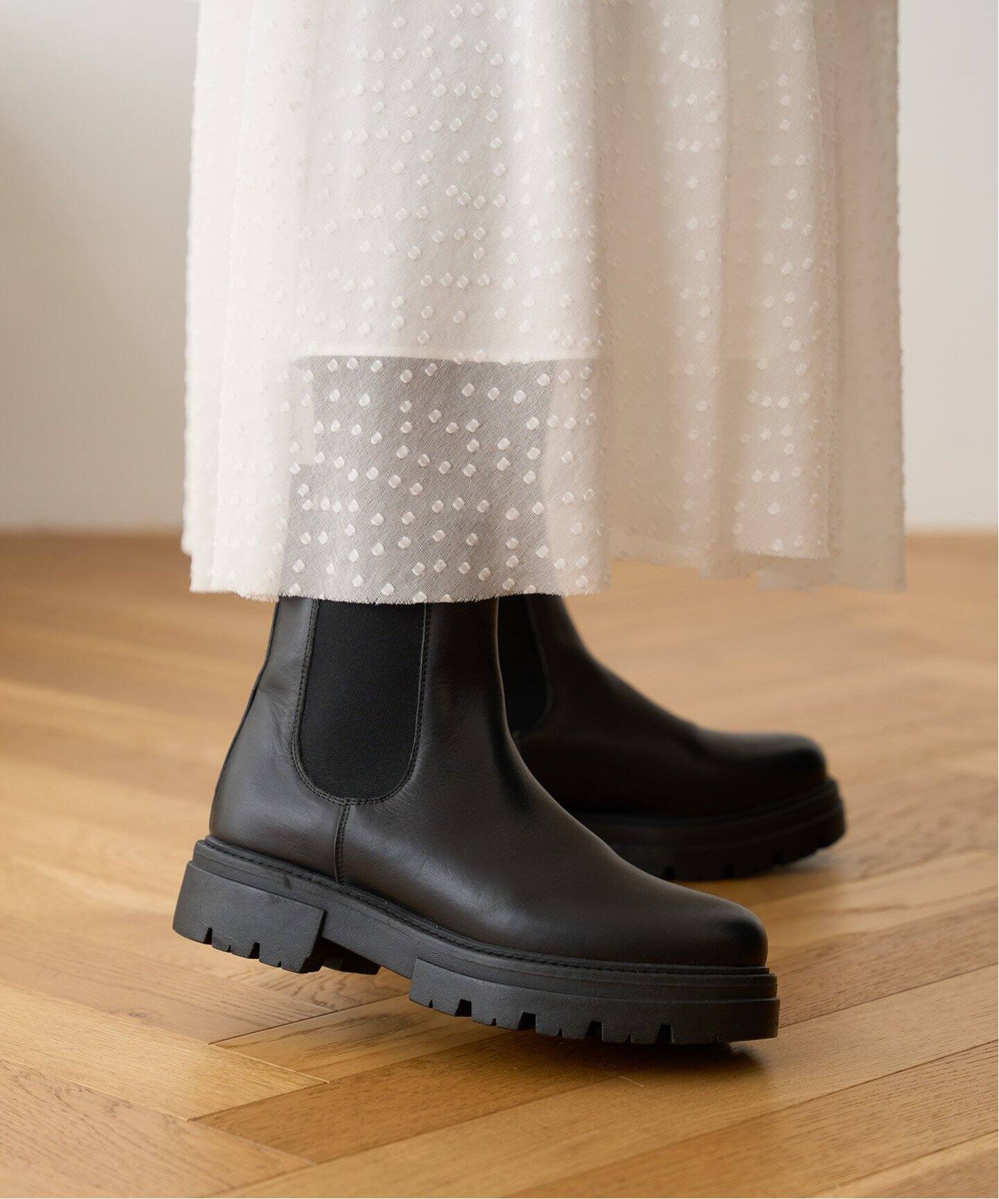 REMME/レメ】CHELSEA BOOTS / サイドゴアブーツ（ブーティ・ショート 
