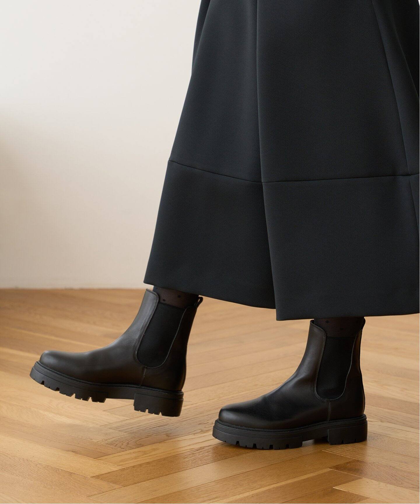 REMME/レメ】CHELSEA BOOTS / サイドゴアブーツ（ブーティ・ショート 