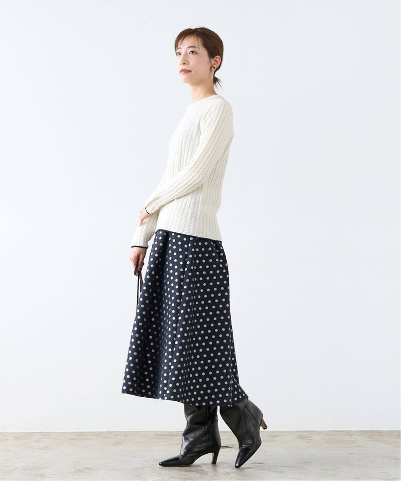 CORSO ROMA 9/コルソローマノーヴェ】POINTED LONG BOOTS / ロング 
