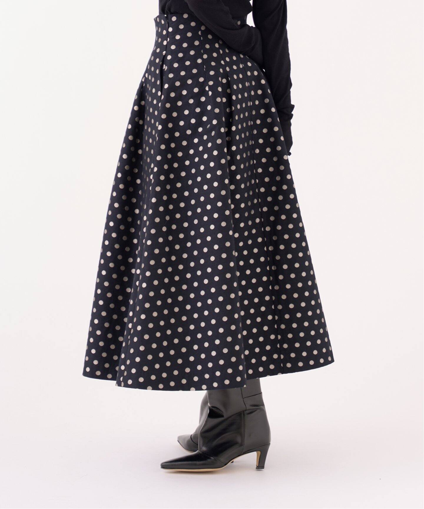 CORSO ROMA 9/コルソローマノーヴェ】POINTED LONG BOOTS / ロング 
