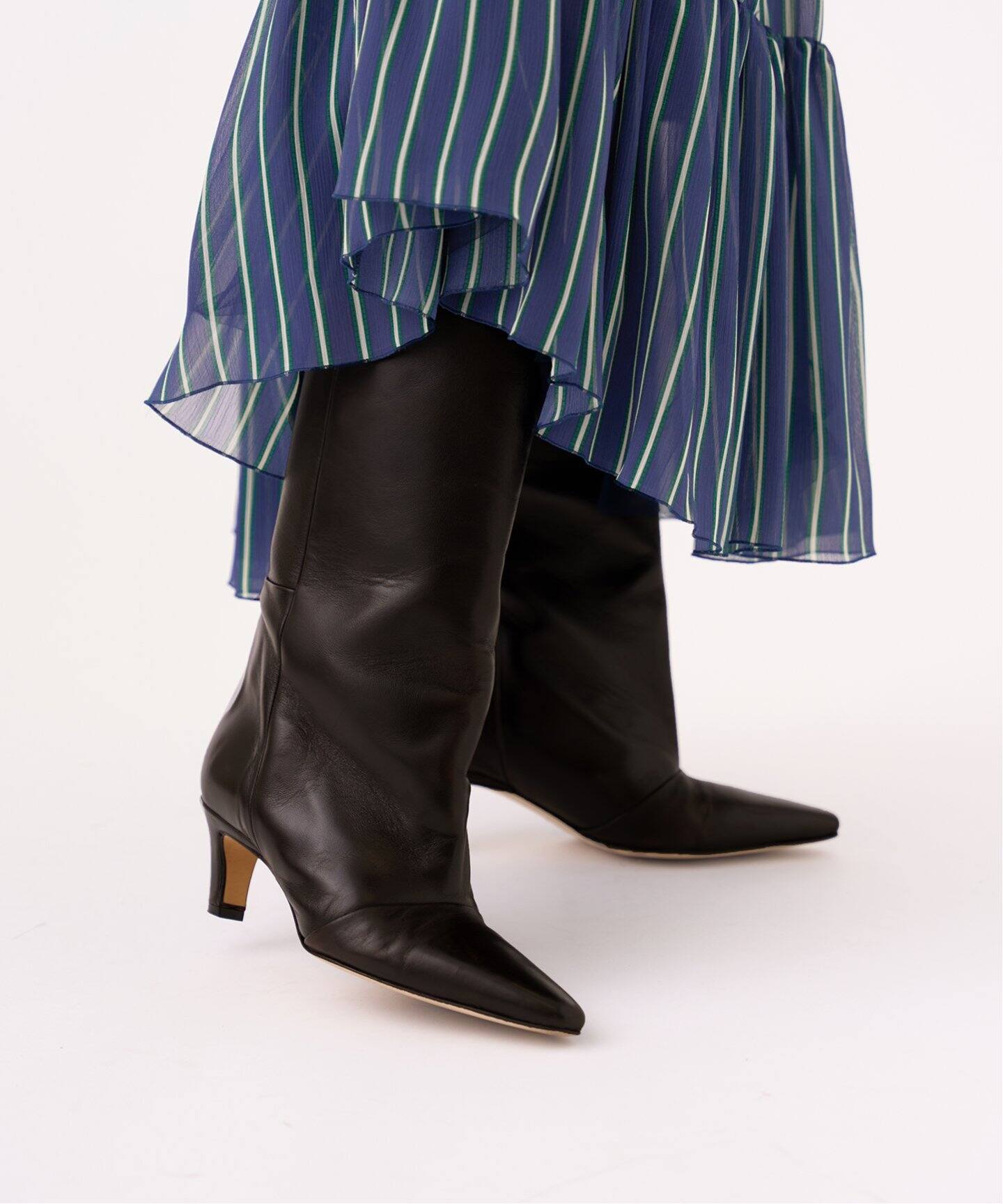 CORSO ROMA 9/コルソローマノーヴェ】POINTED LONG BOOTS / ロング  