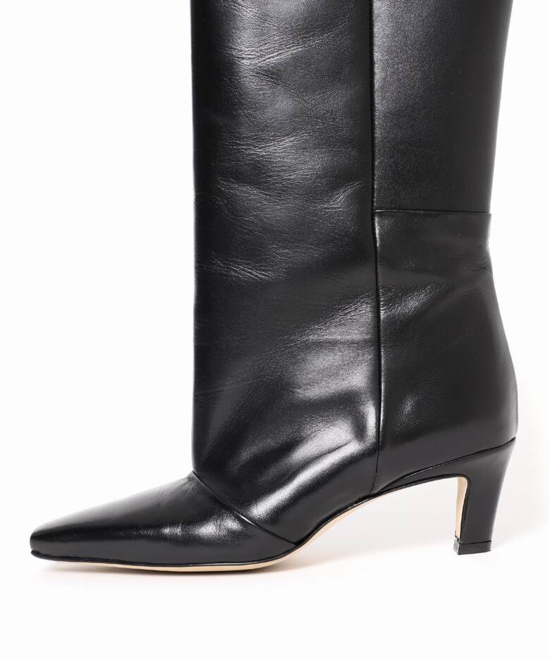 CORSO ROMA 9/コルソローマノーヴェ】POINTED LONG BOOTS / ロング 