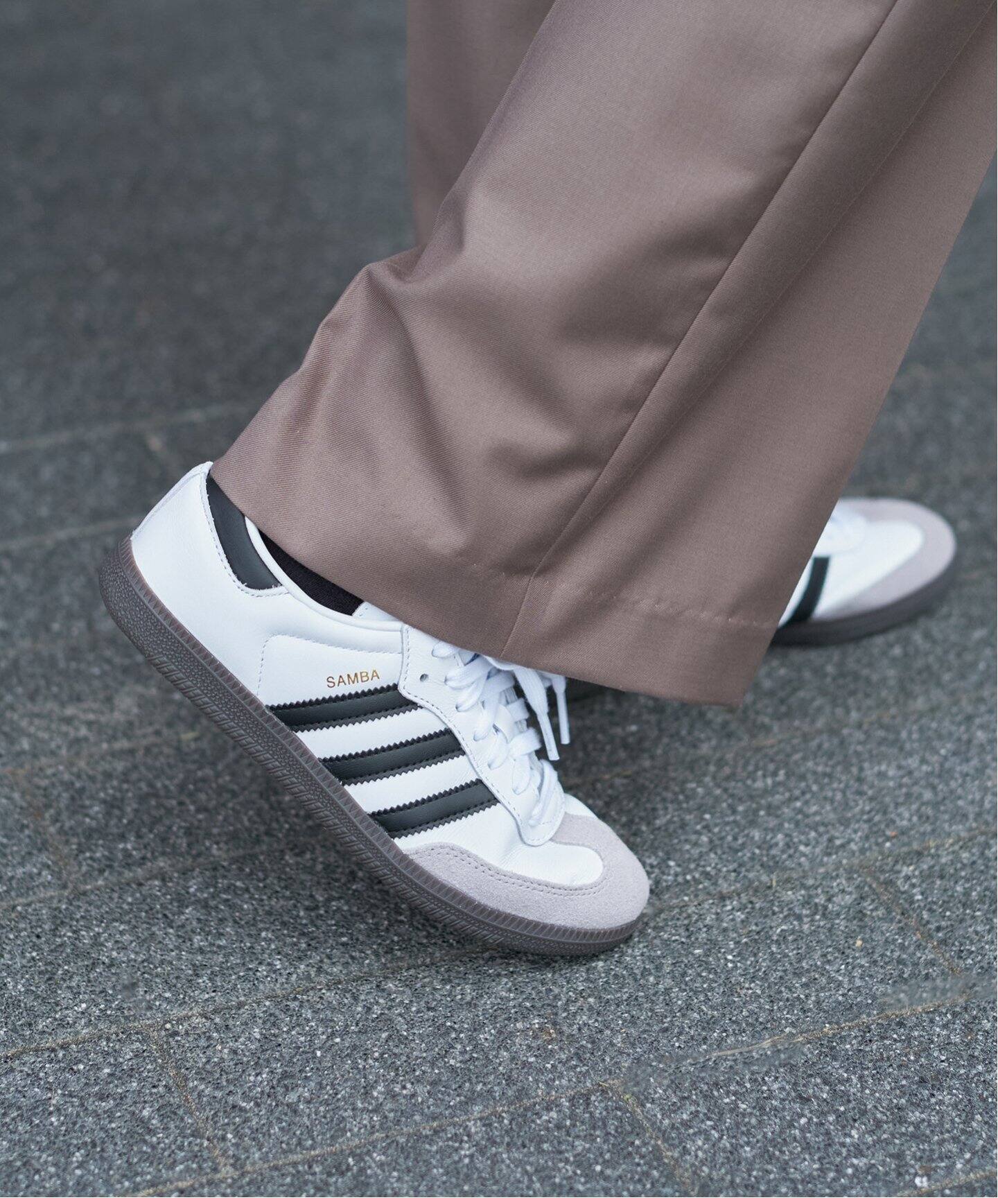 追加》【adidas Originals/アディダス オリジナルス】SAMBA OG WHITE 