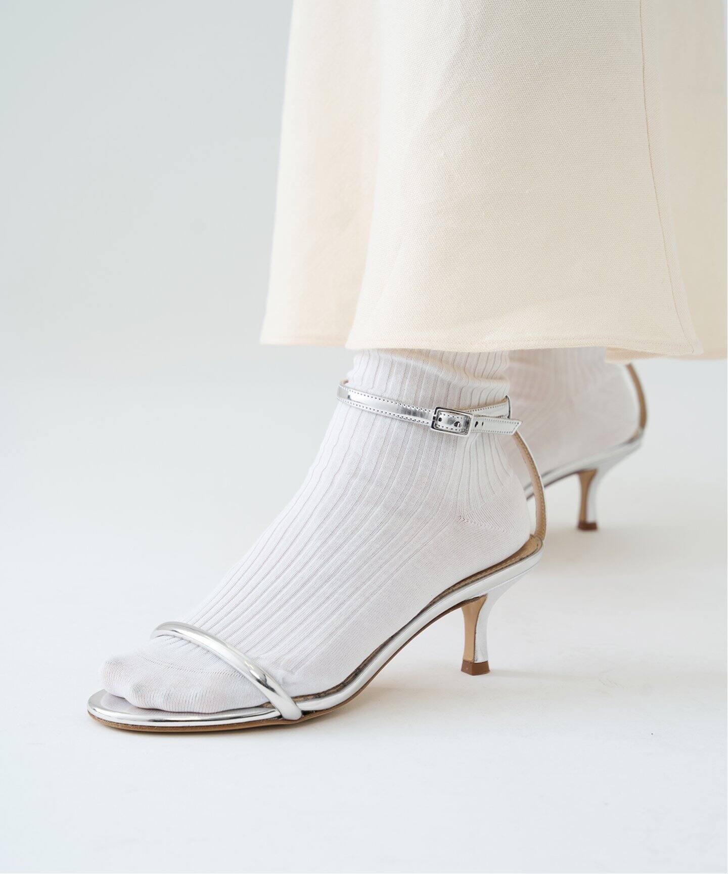 FABIO RUSCONI/ファビオルスコーニ】アンクルストラップサンダル  