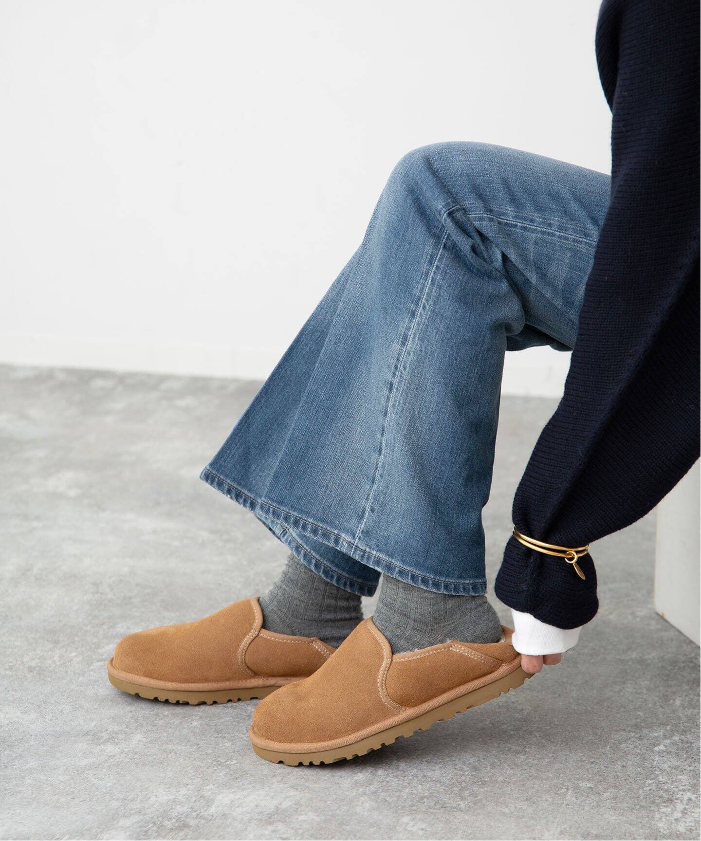 確認用 ugg ベビーシューズ 絡まり M