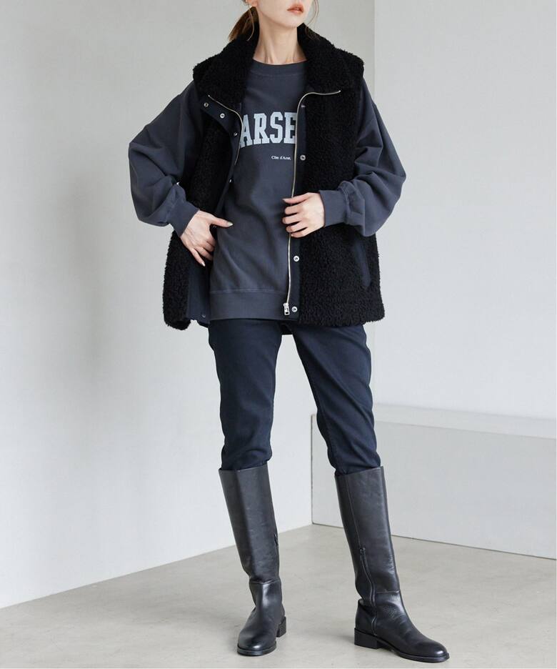 追加》【REMME/レメ】 BASIC ロングブーツ（ロングブーツ）｜SLOBE 