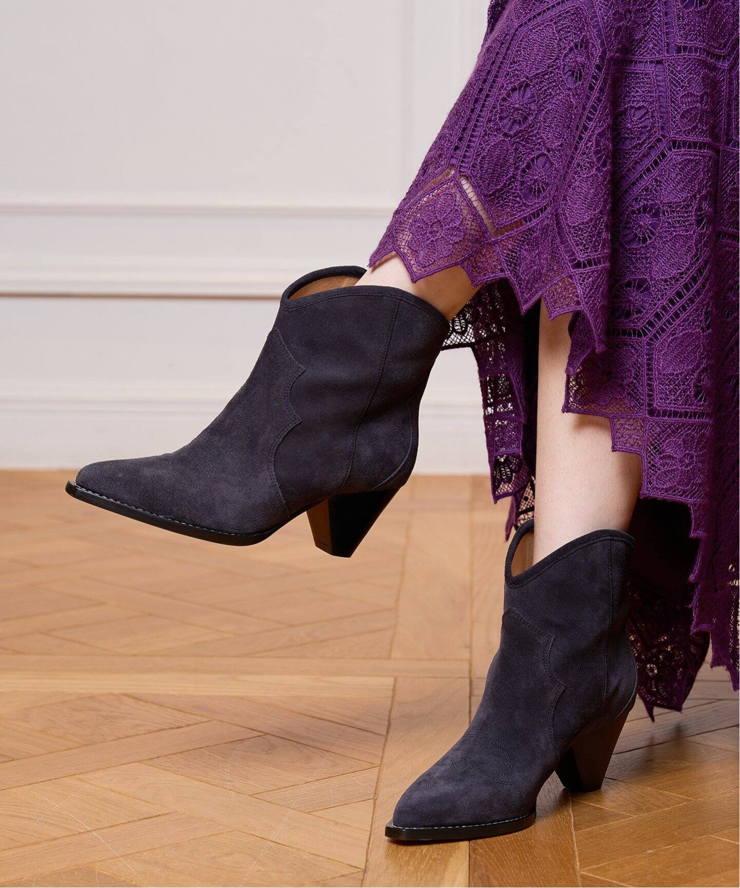 ISABEL MARANT/イザベル マラン】DARIZO ブーツ（ブーティ・ショート  