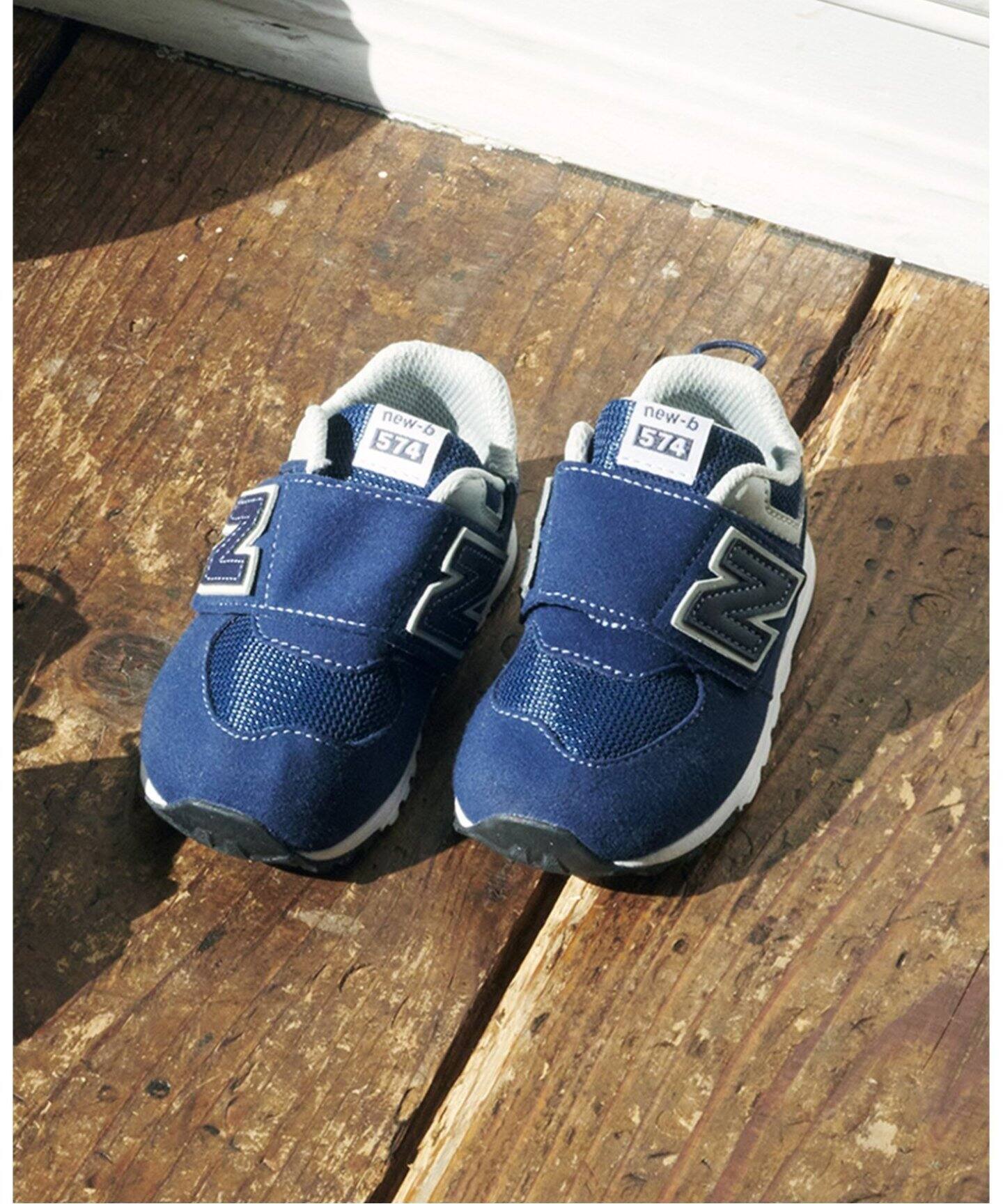NEW BALANCE/ニューバランス】NEW-B 574 baby(13cm-16cm)（キッズ 
