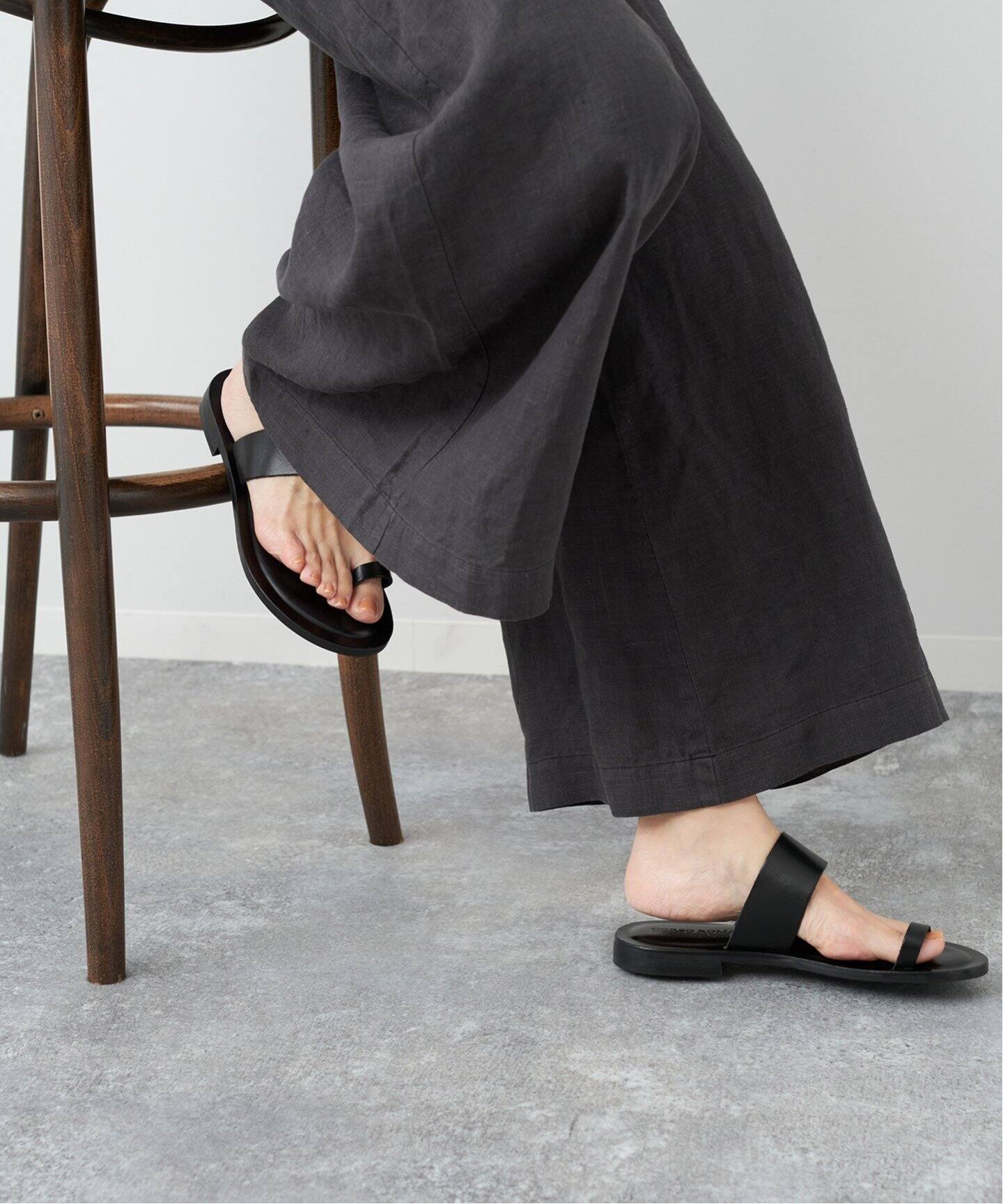 WEB限定》【CORSO ROMA 9/コルソローマ】別注 2STRAP サンダル 