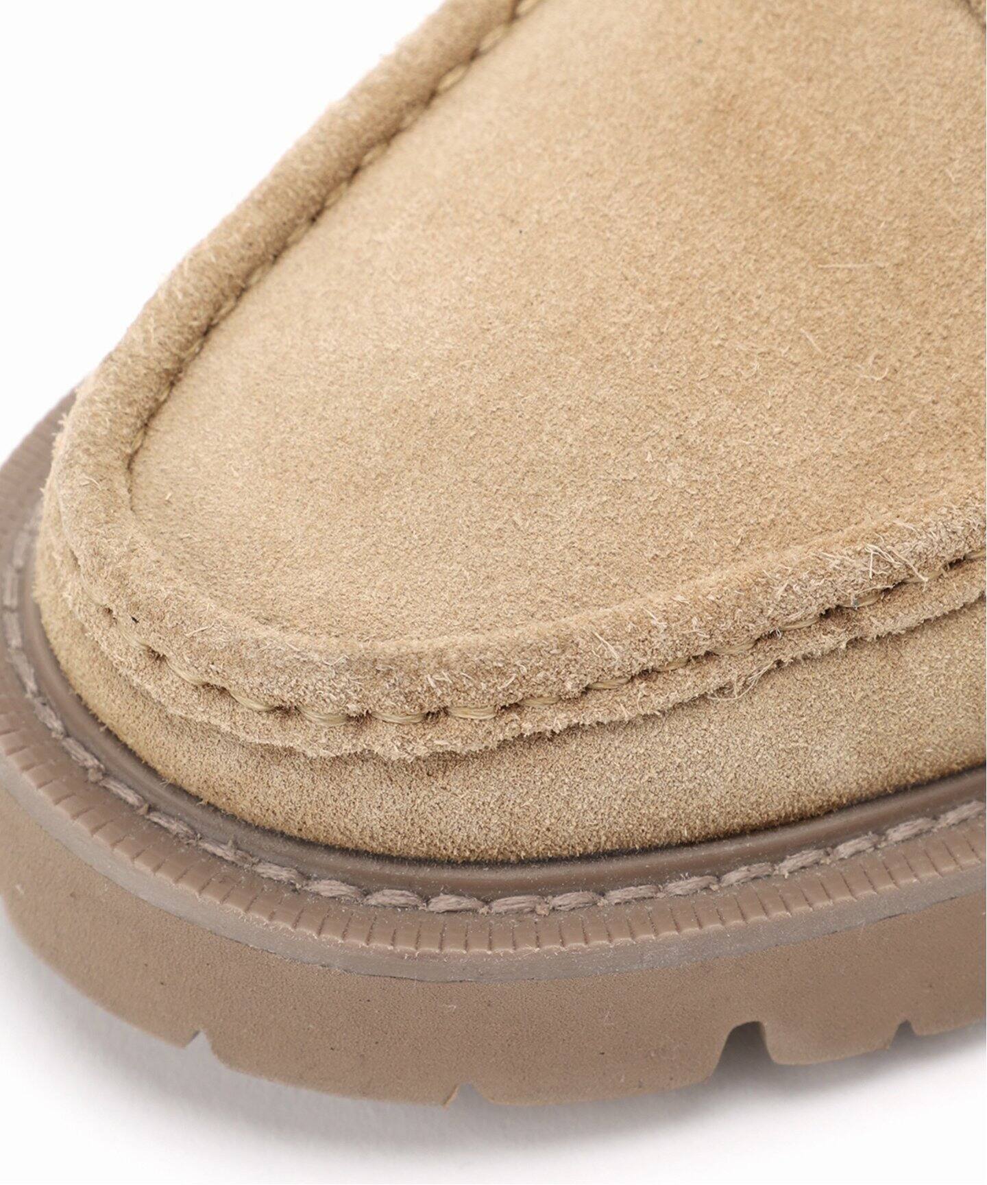 CAMINANDO/カミナンド】SHEARING LINED BIT ミュール（サンダル 