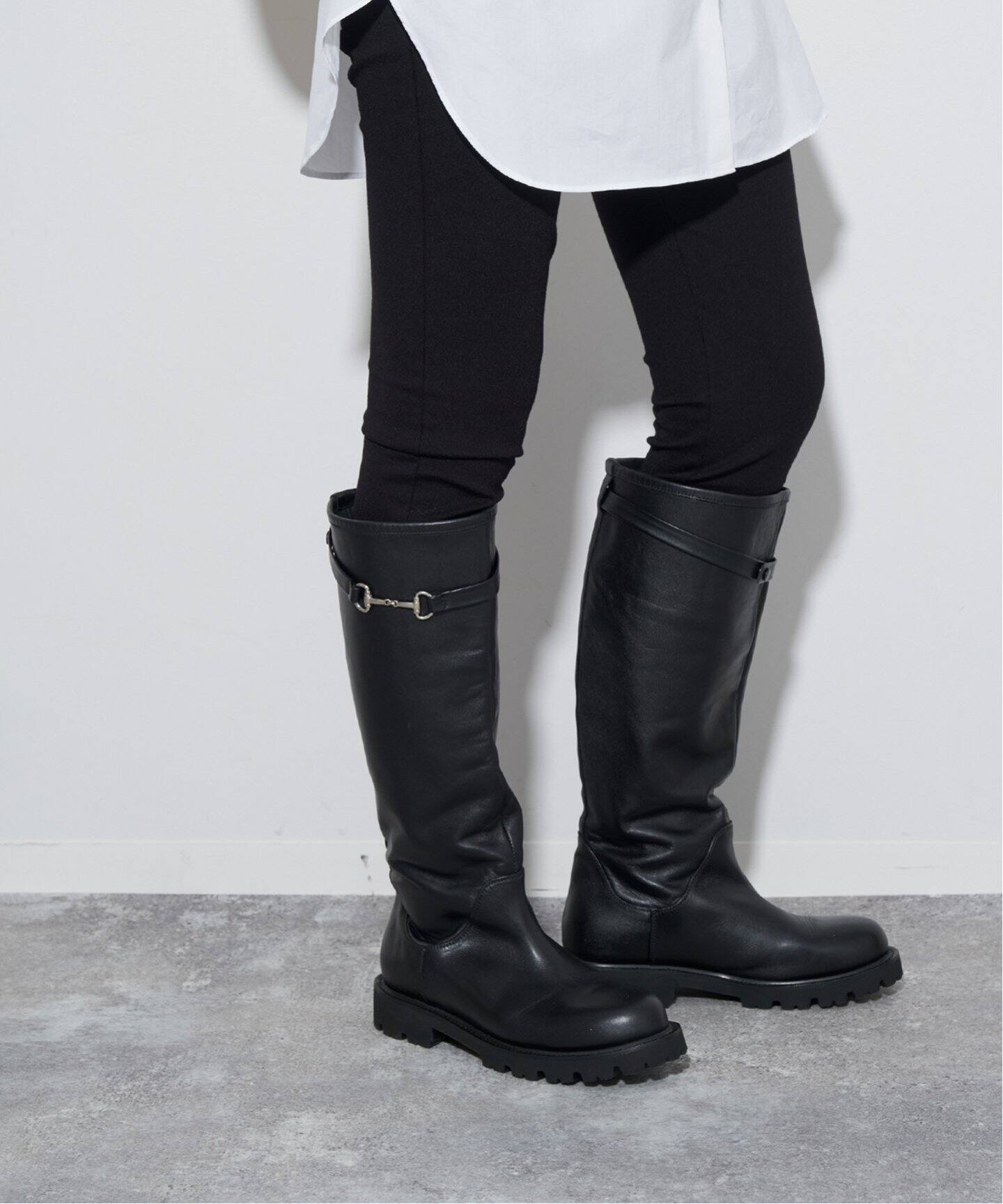 CAMINANDO/カミナンド】別注 BELT RIDING ロングブーツ（ロングブーツ  