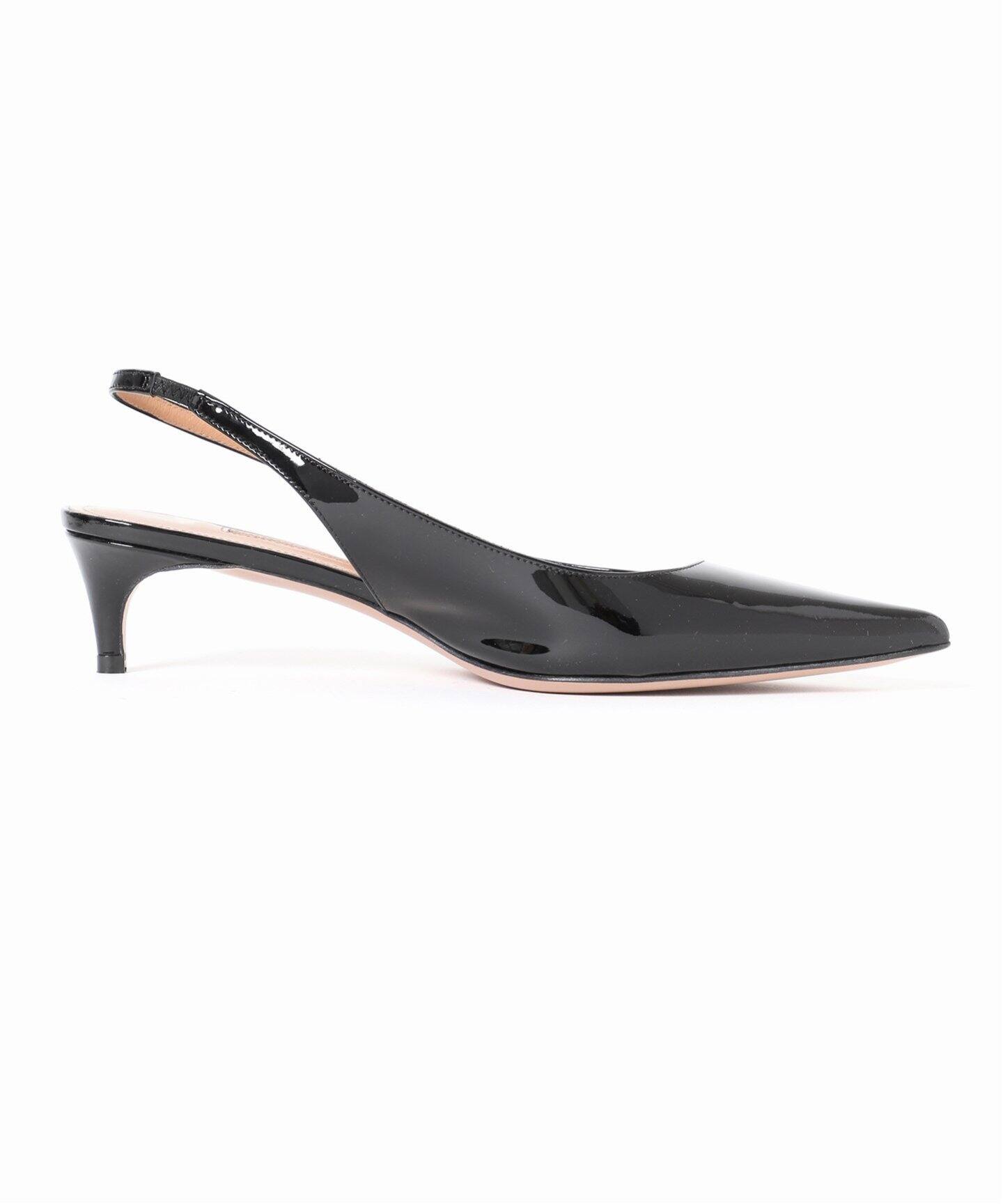 PELLICO/ペリーコ】 PATENT BACKSTRAP MULE 35 パンプス（パンプス 
