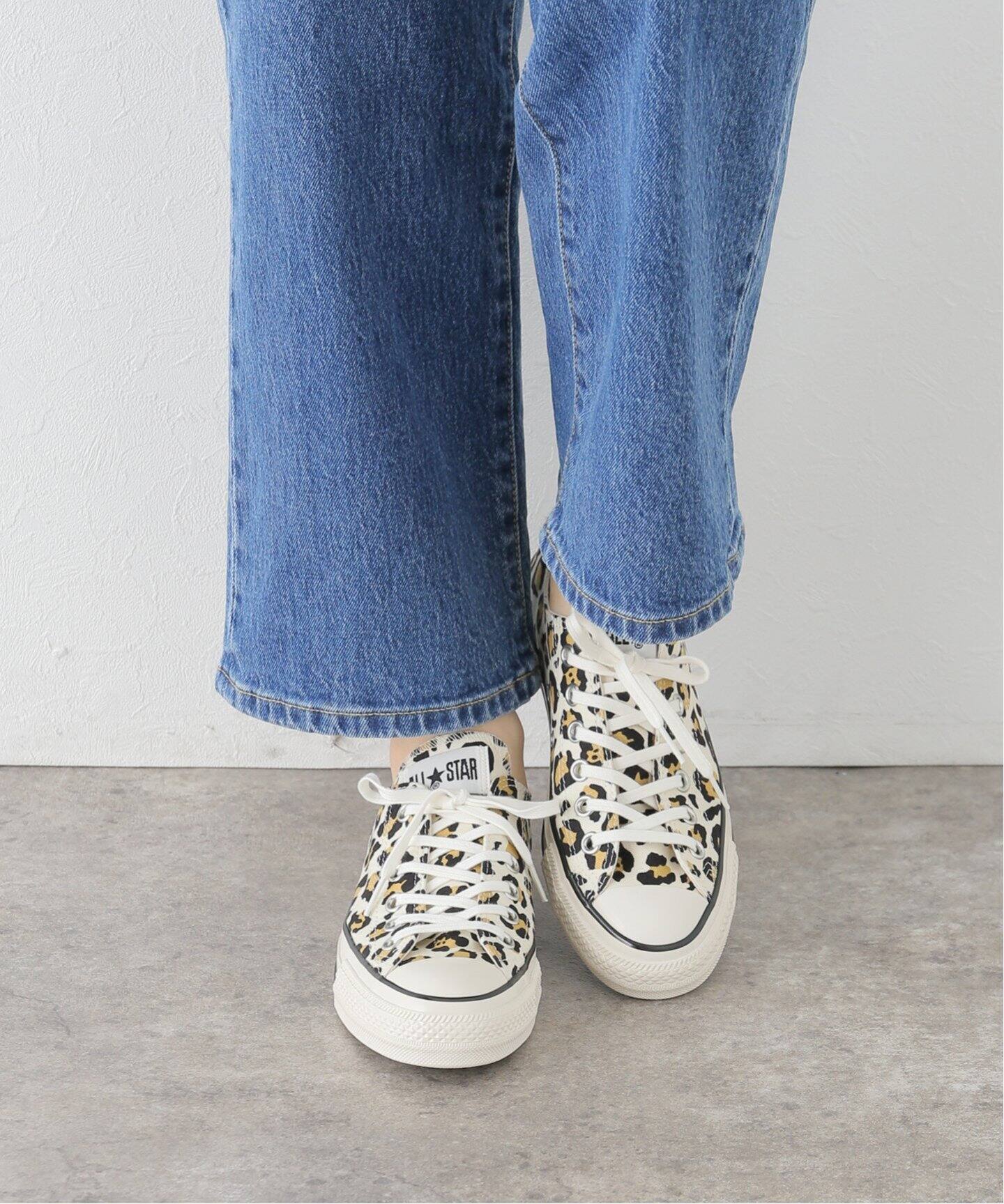 CONVERSE/コンバース】ALL STAR US LEOPARD OX スニーカー（スニーカー  