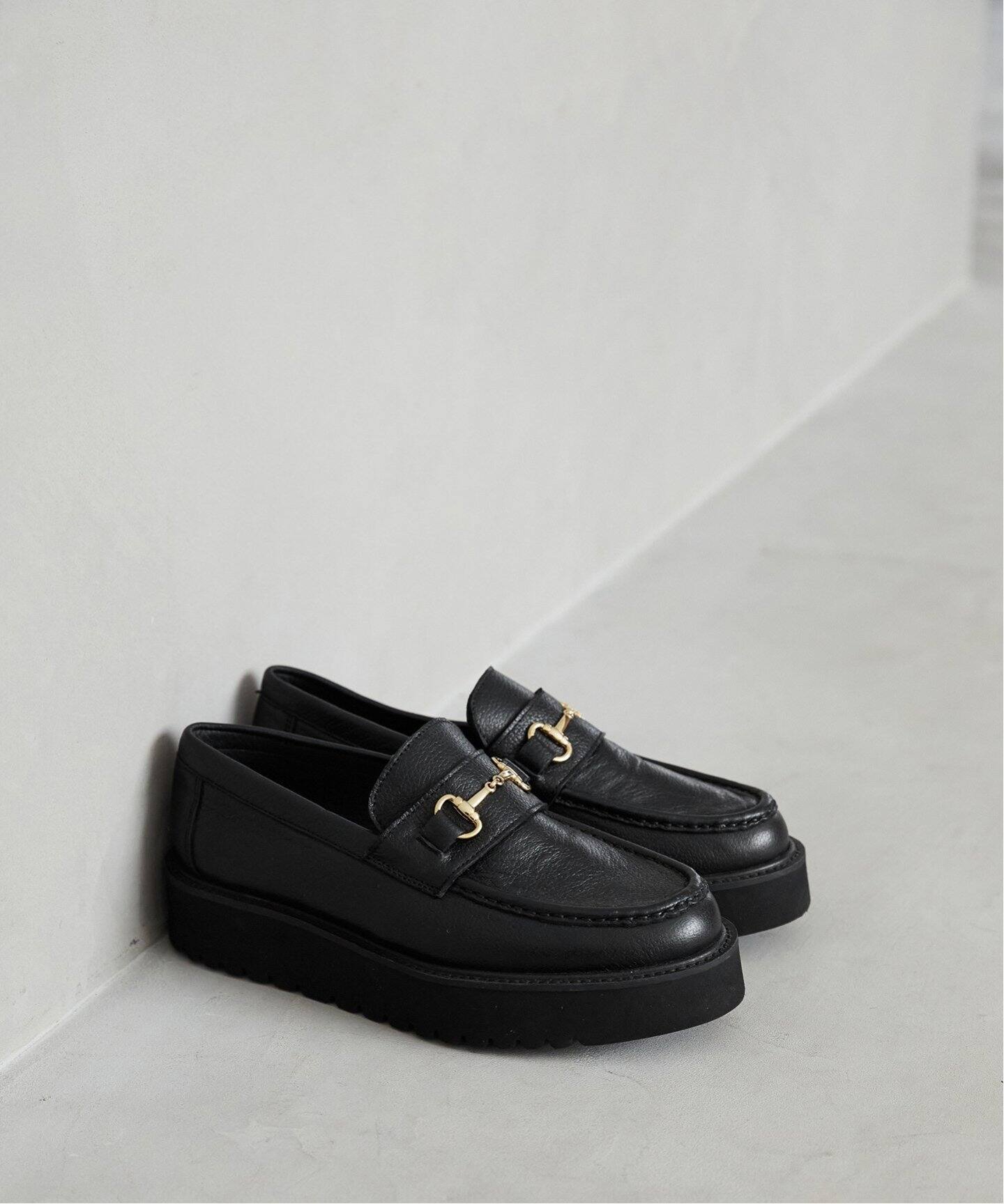 VERMEILpar ienaカミナンド別注PLATFORMBITLOAFERS