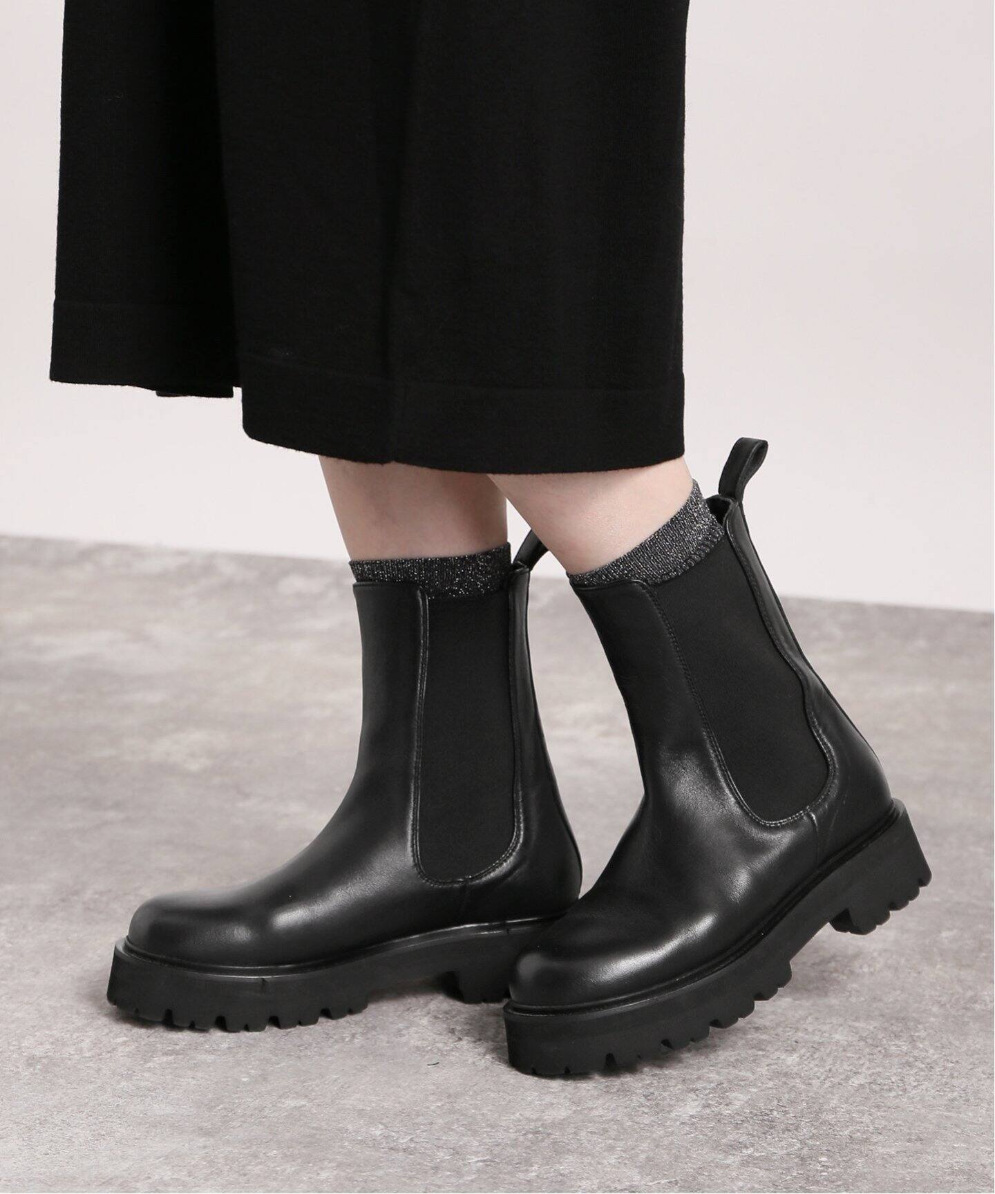 CAMINANDO/カミナンド】別注 TREK SOLE サイドゴアブーツ（ブーティ 