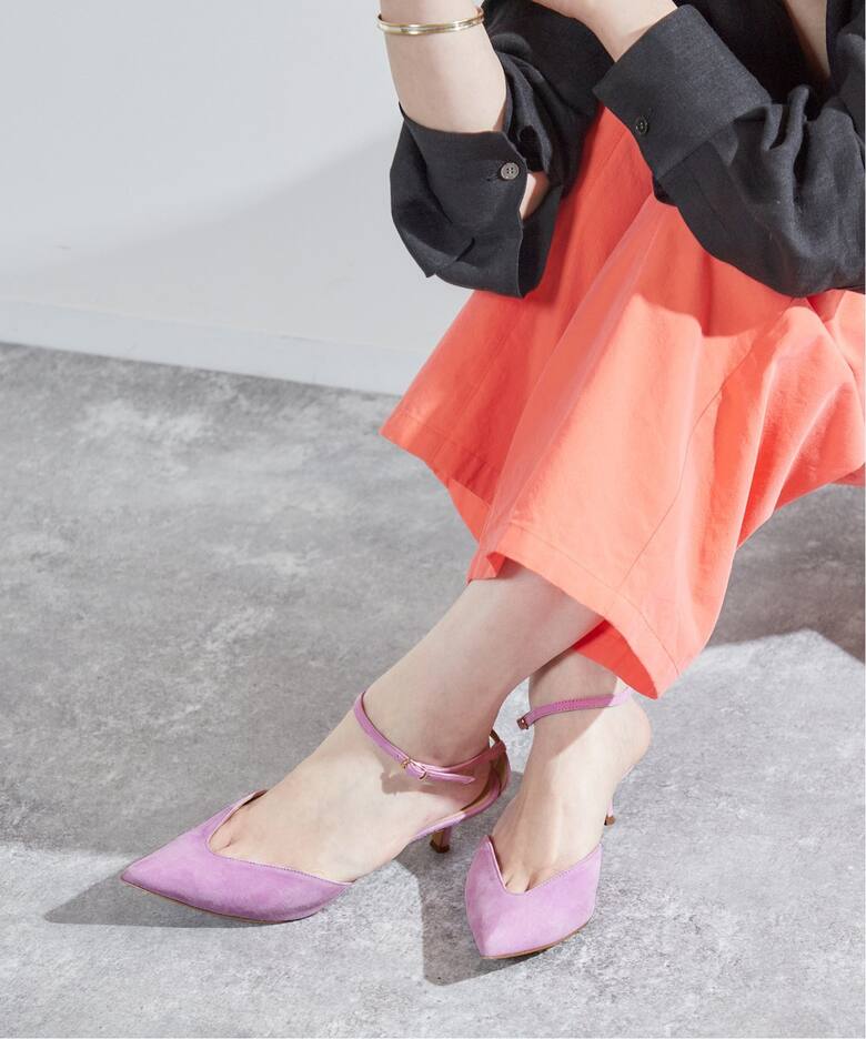 NEBULONI E./ネブローニ】Ankle Strap Heel パンプス（パンプス 