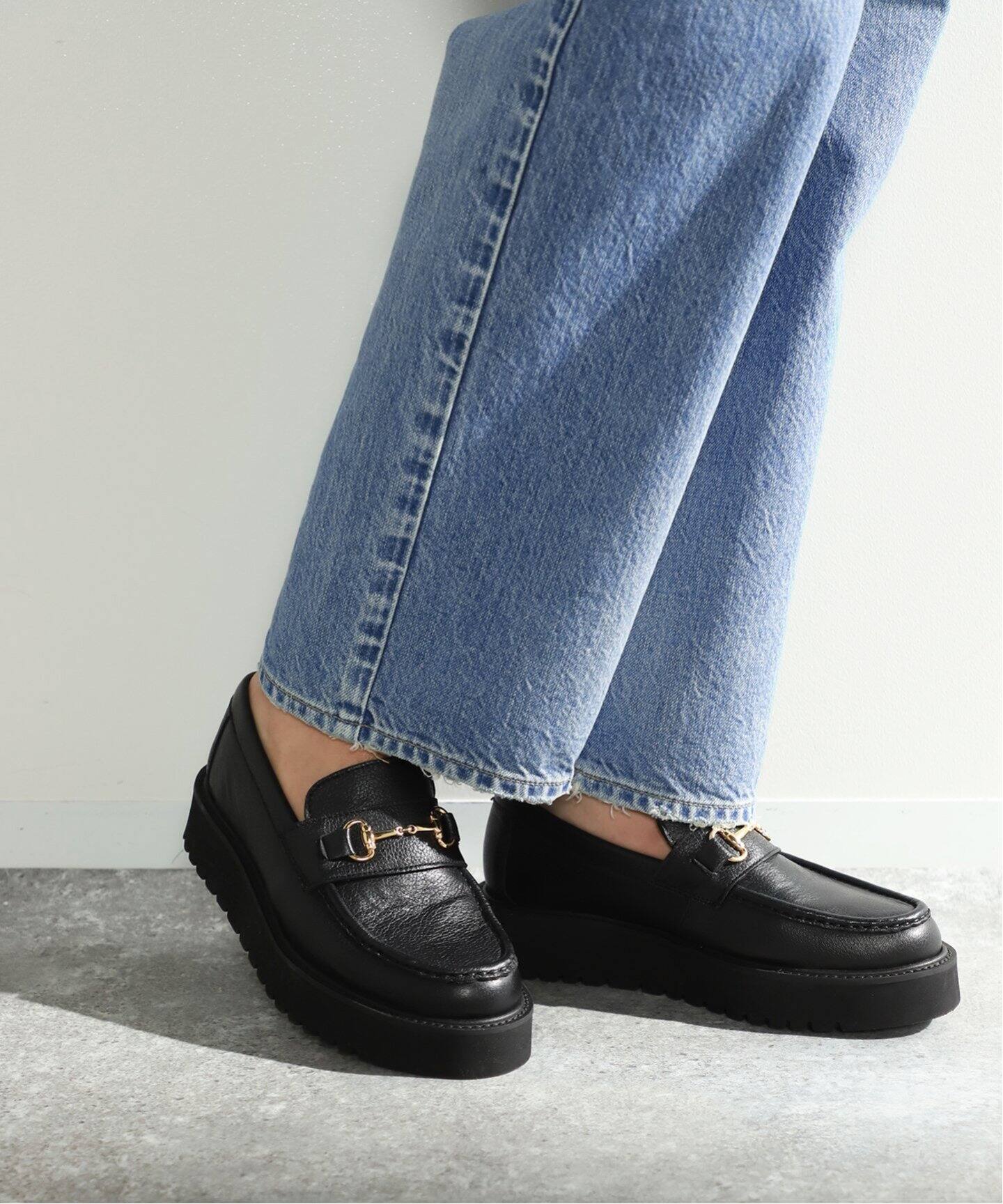 CAMINANDO/カミナンド】別注 PLATFORM LOAFERS BIT（ローファー 