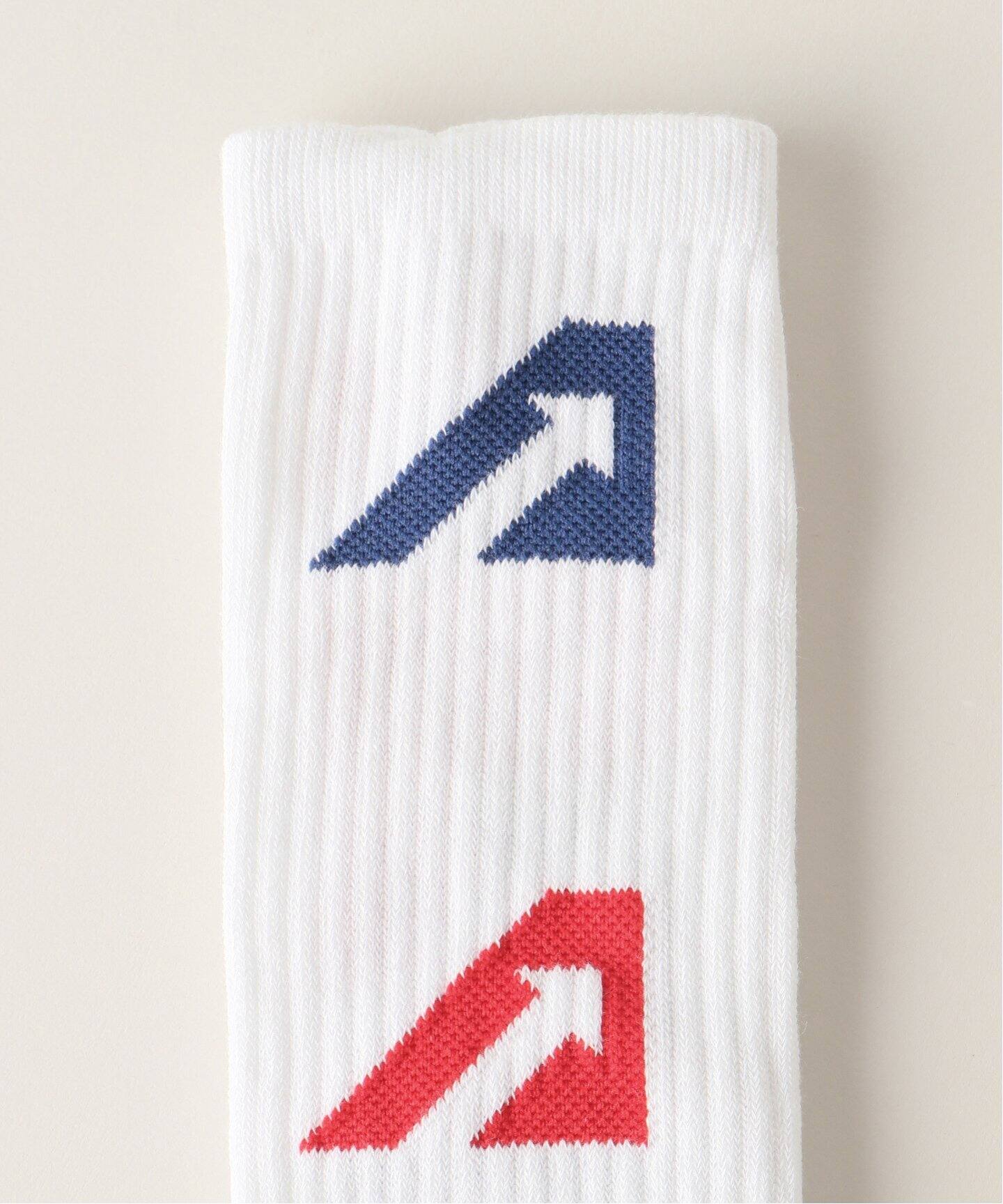 Autry ロコ刺繍クラテションソックス SOPU 68OG GIUNON 靴下 embroidery socks / ロゴ刺繍ソックス レディース