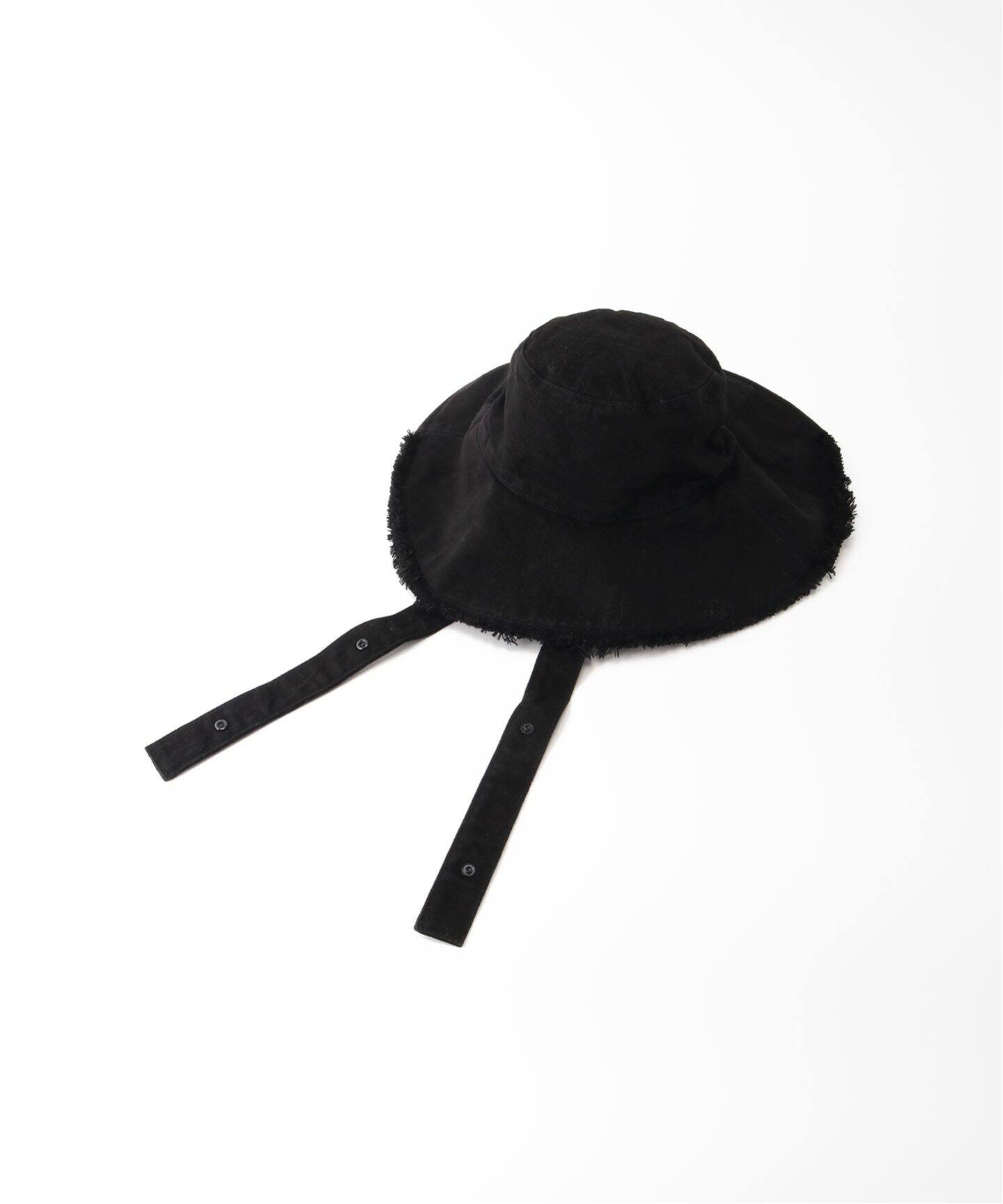 KIJIMA TAKAYUKI DENIM BUCKET ハット 黒 R*g様 KIJIMA TAKAYUKI BLACK DENIM BUCKET