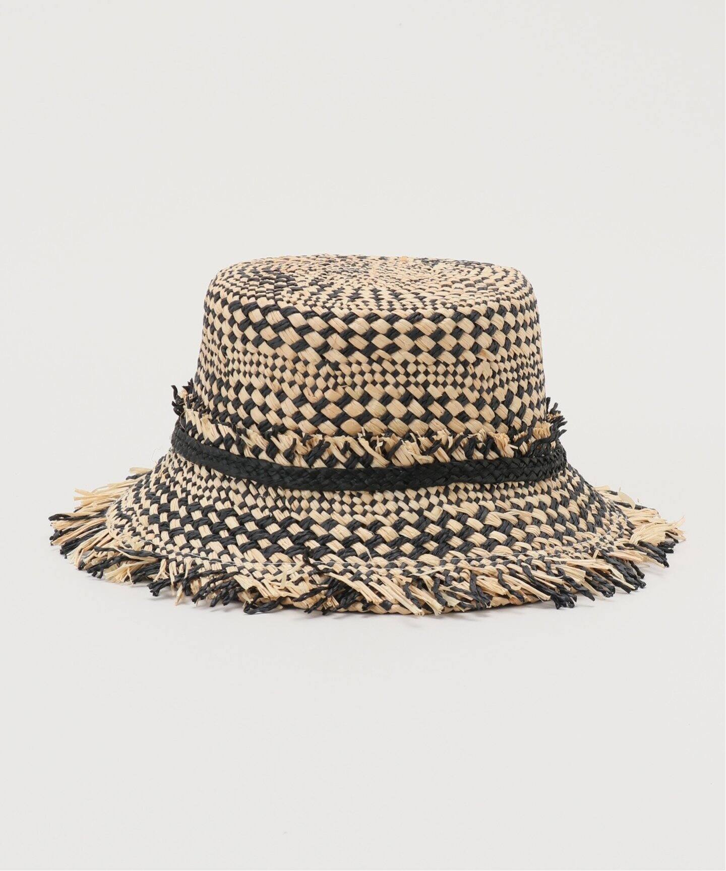 KIJIMA TAKAYUKI/キジマタカユキ】RAFFIAPAPER BUCKET ハット（ハット 