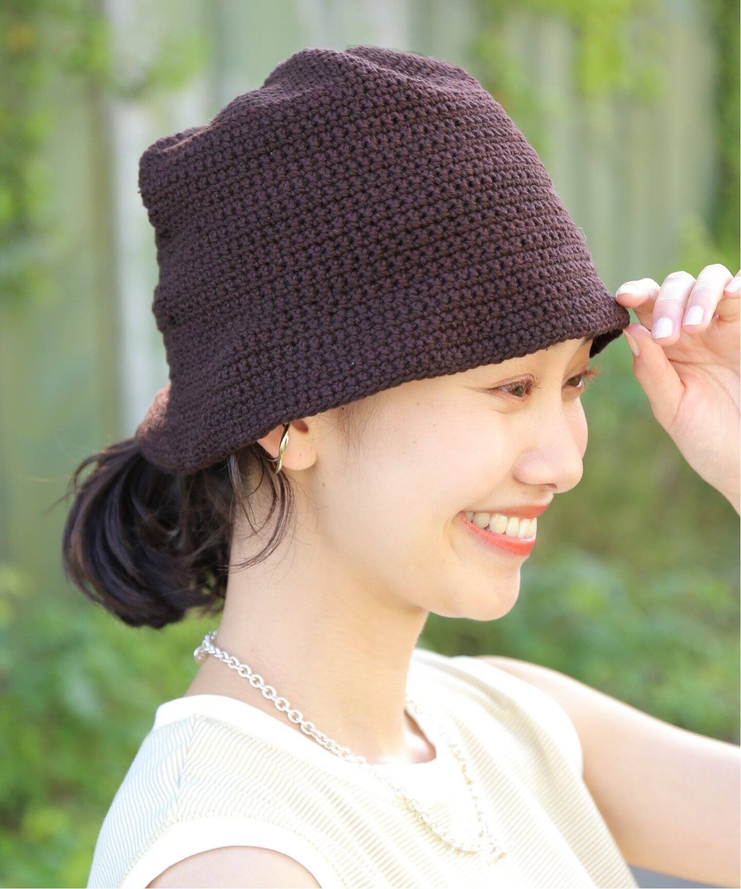【bal / バル】HAND KNIT BUCKET HAT（キャップ）｜BOICE FROM BAYCREW'S（ボイスフロムベイクルーズ