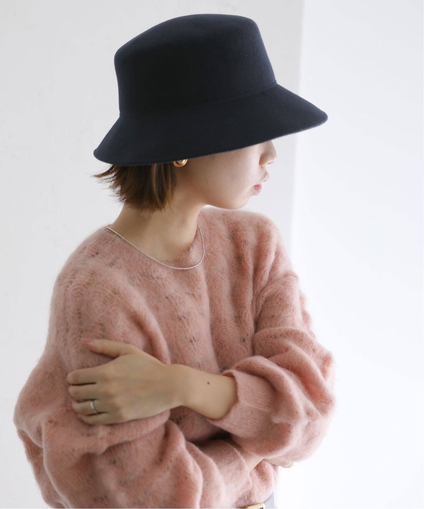 Benelli Montacone/ベネリモンタコーネ】フェルトHAT（ハット）｜La 