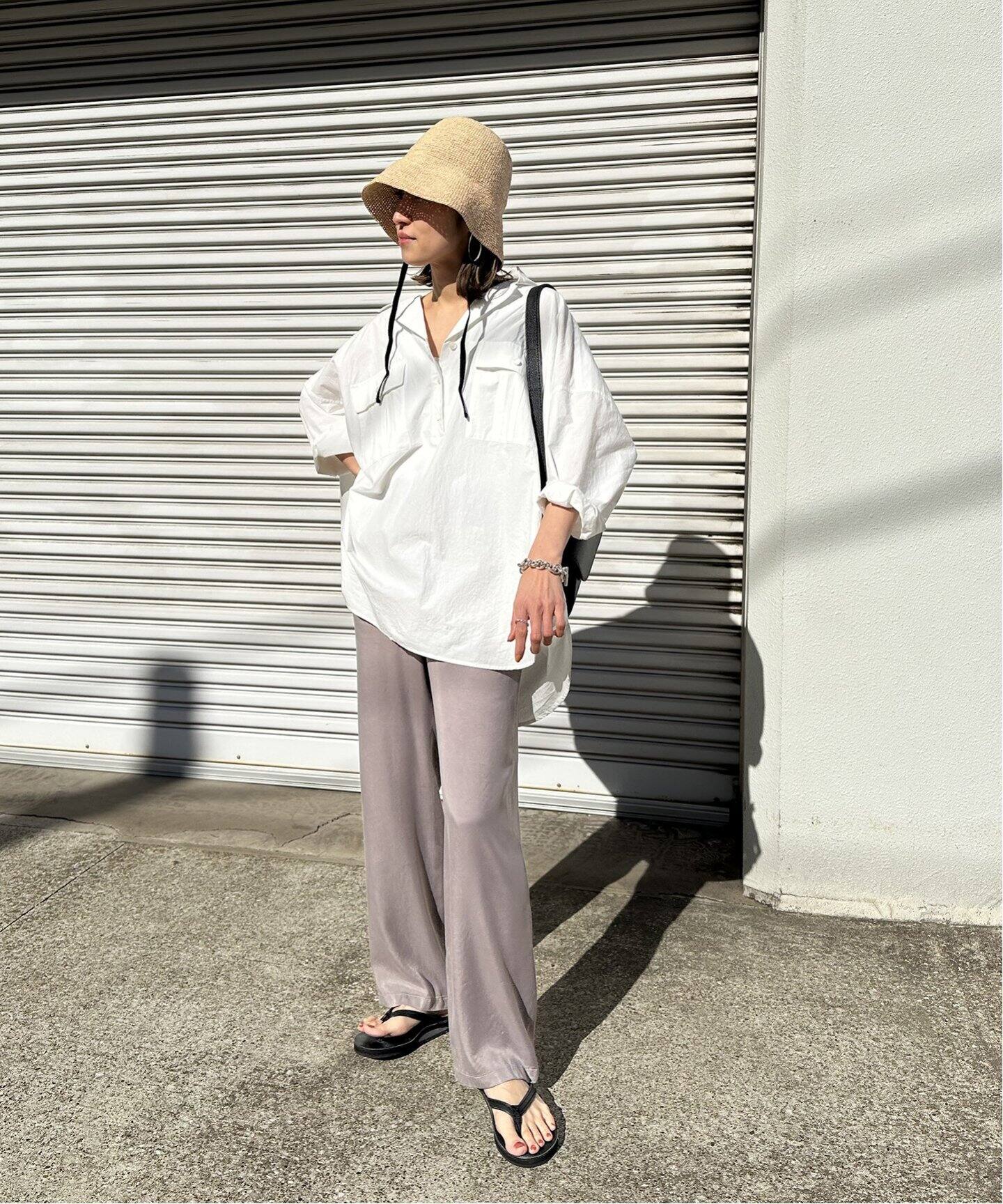 MAISON N.H PARIS/メゾン エヌ アッシュ パリ】Raffia ハット（ハット 