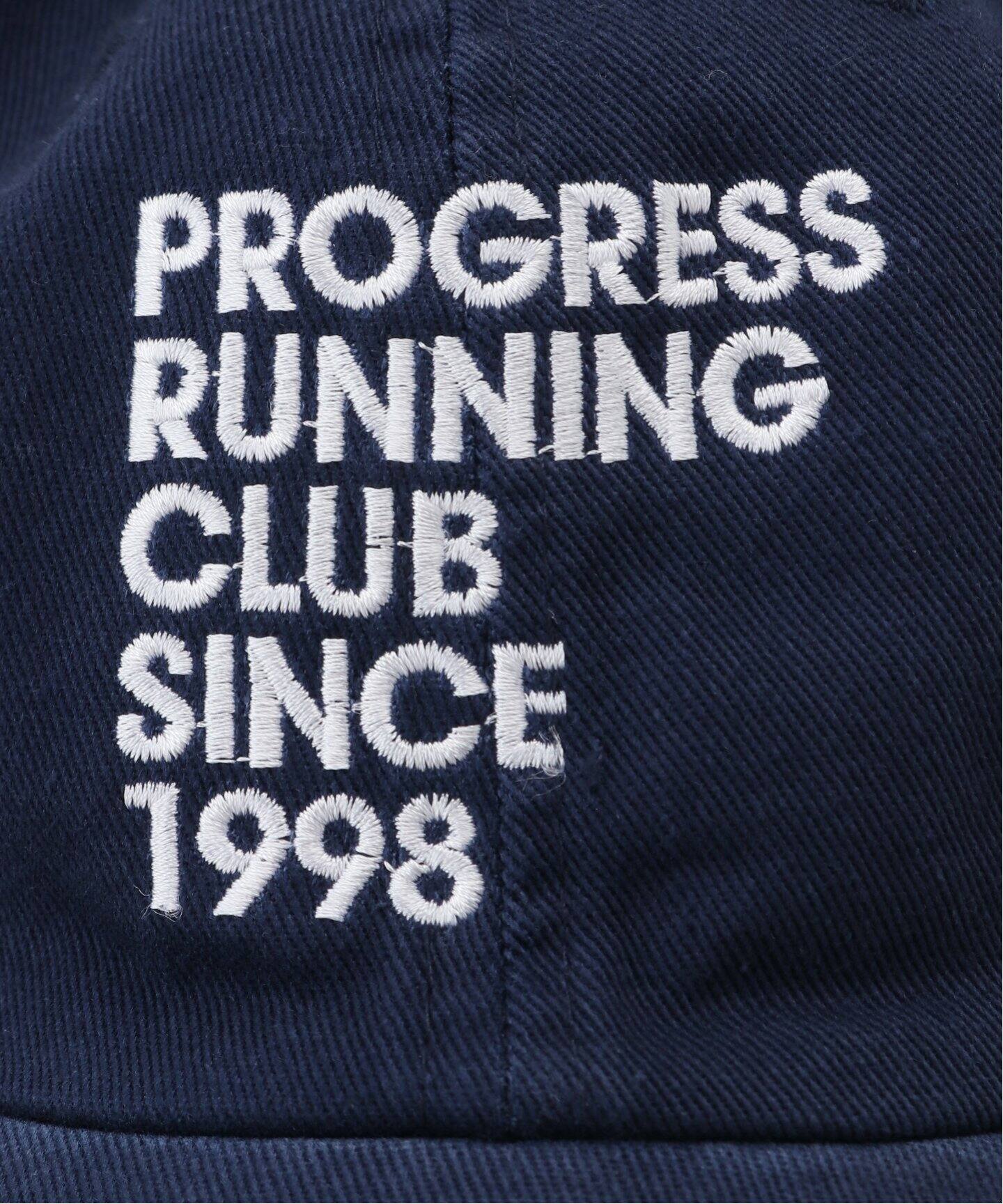 PROGRESS RUNNING CLUB DRY CAP（1998） PROGRESS RUNNING CLUB DRY CAP（1998） - メルカリ