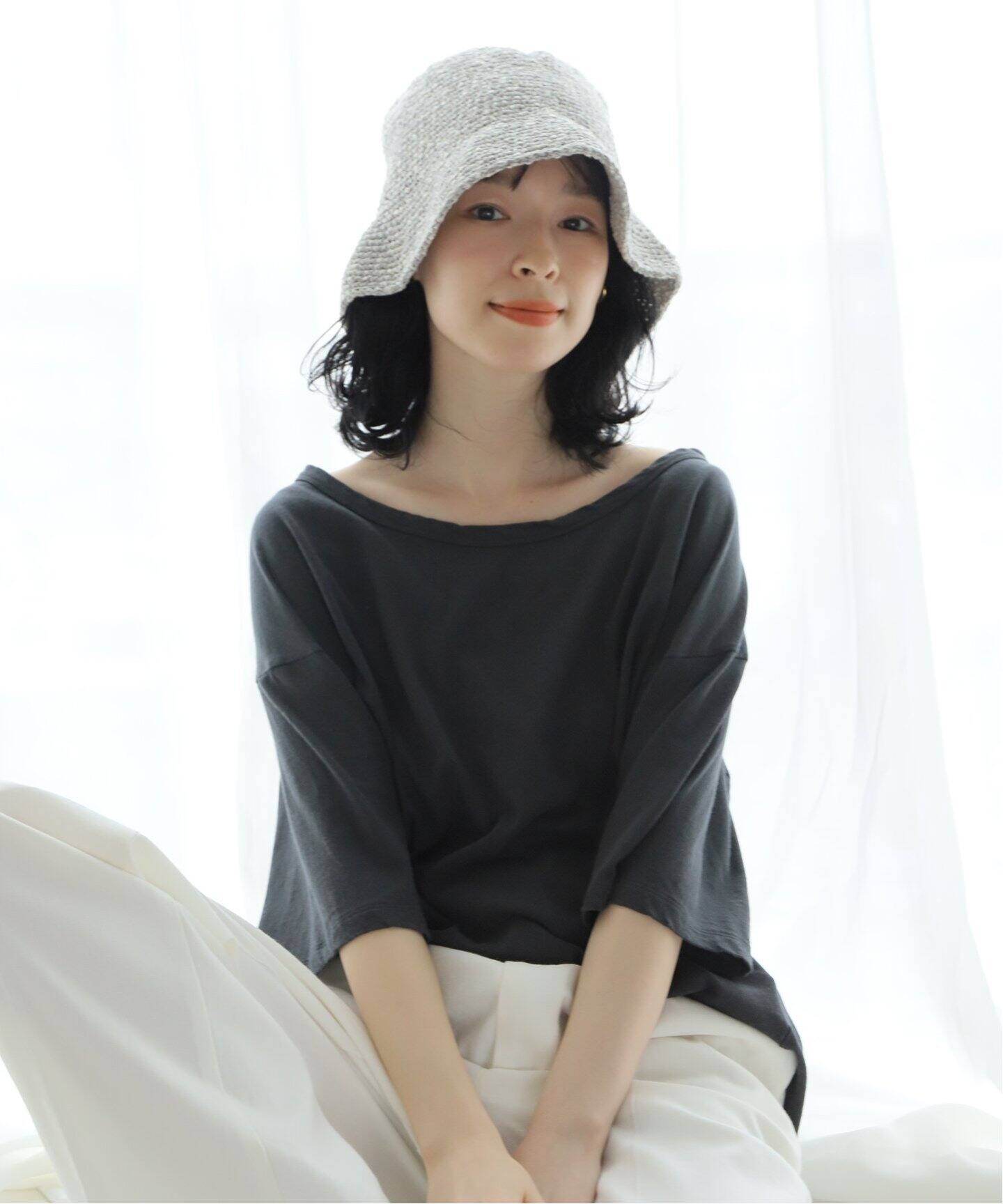 Deuxieme Classe カラコラムアクセサリーズニットキャップ