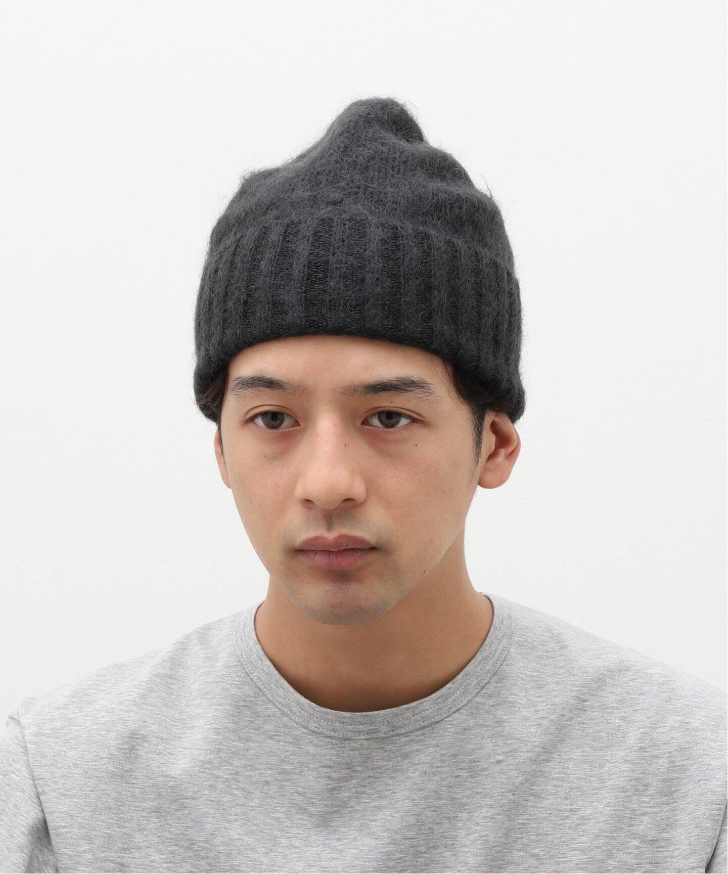 AURALEE / オーラリー】BRUSHED SUPER KID MOHAIR KNIT CAP（キャップ 
